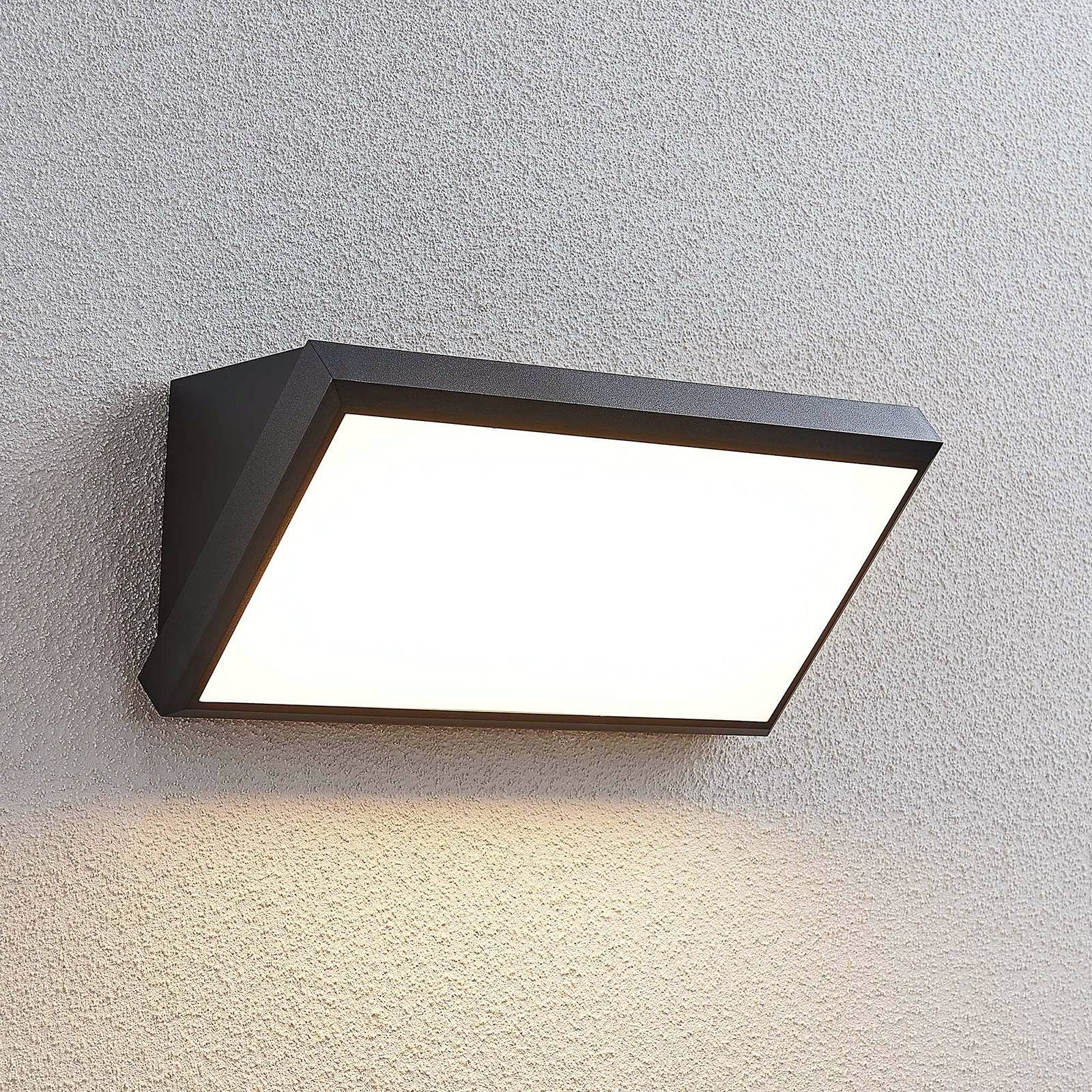 Lindby Außen-Wandleuchte Abby, 1 x 18 W LED, warmweiß
