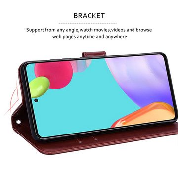 König Design Handyhülle Xiaomi Mi 11 Lite, Schutzhülle Schutztasche Case Cover Etuis Wallet Klapptasche Bookstyle