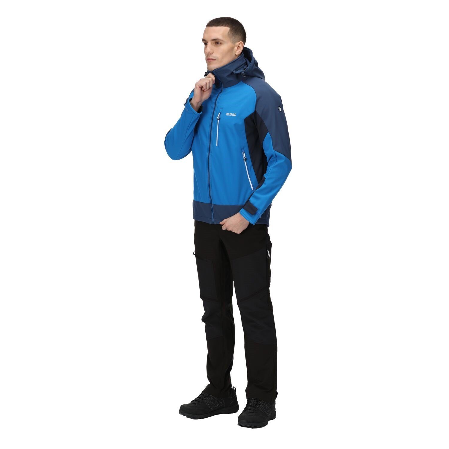 Regatta Softshelljacke Outdoorjacke mit Kapuze Hewitts günstig online kaufen