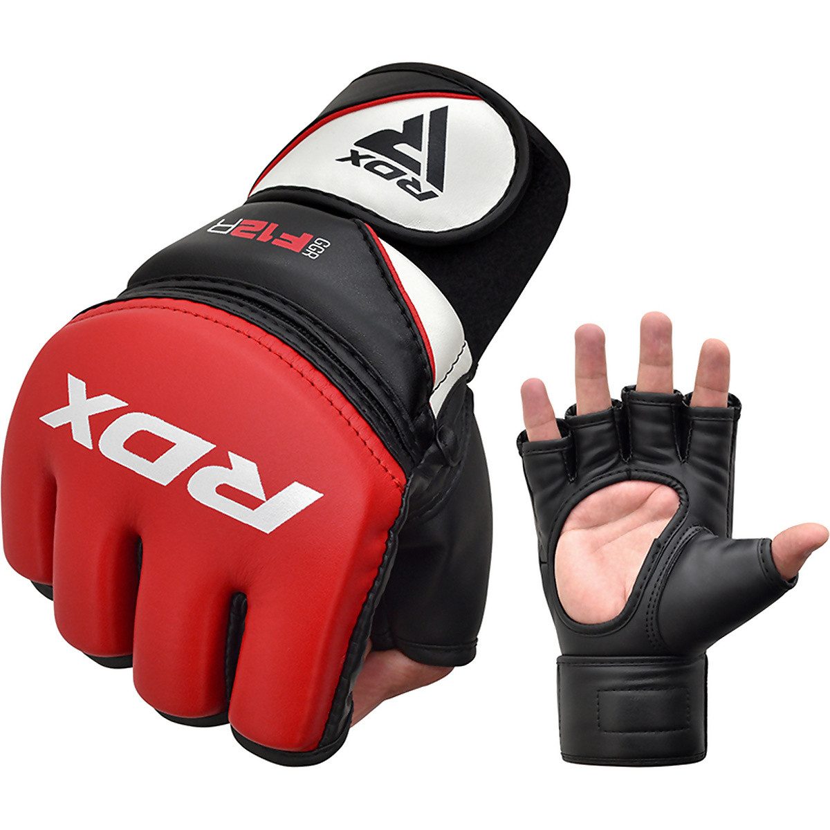 RDX MMA-Handschuhe F12 MMA Trainingshandschuhe & Grappling in Kunstleder