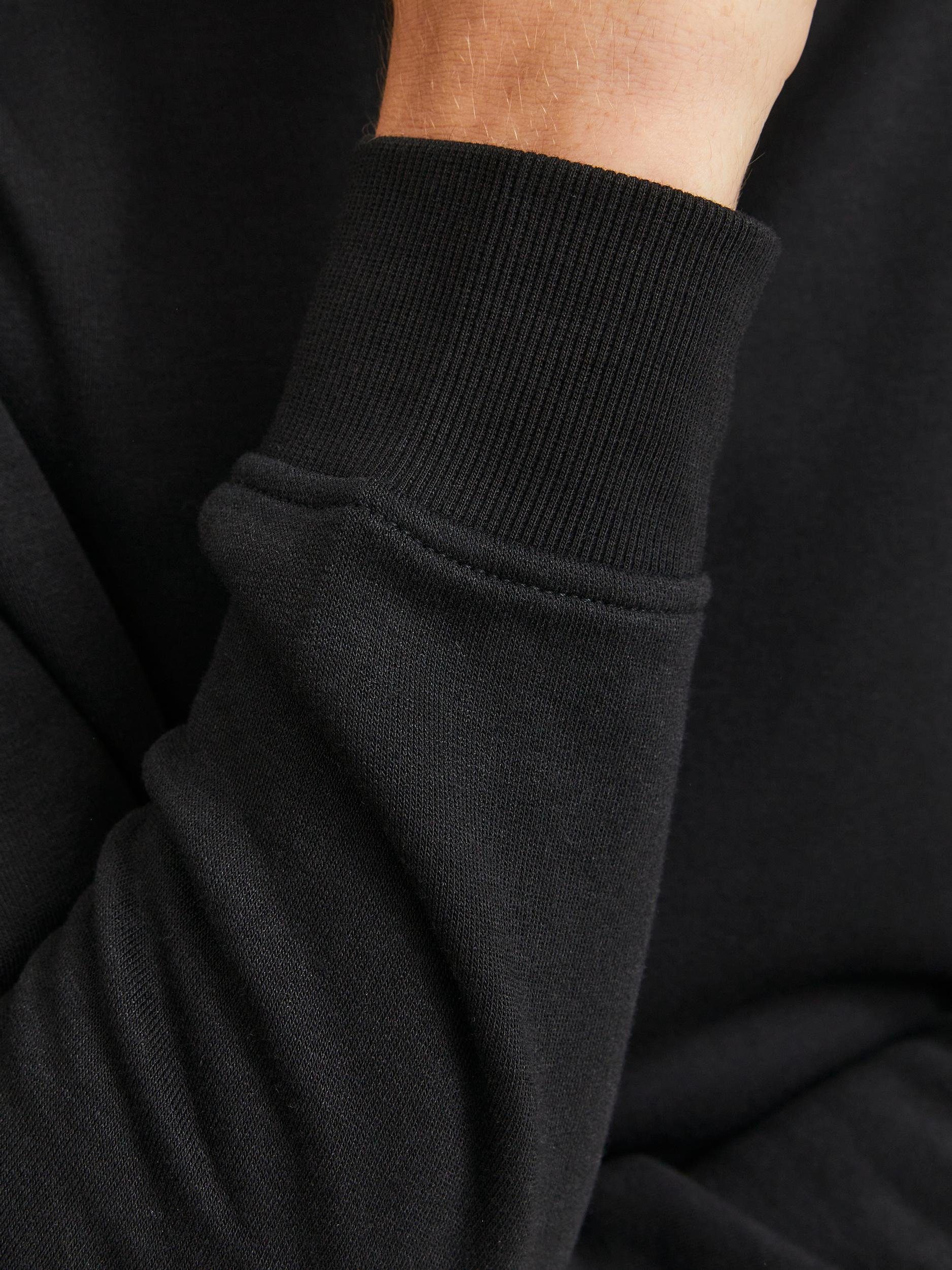Jack & Jones Sweatshirt JJEBRADLEY SWEAT HALF ZIP NOOS Materialmix, relaxed fit