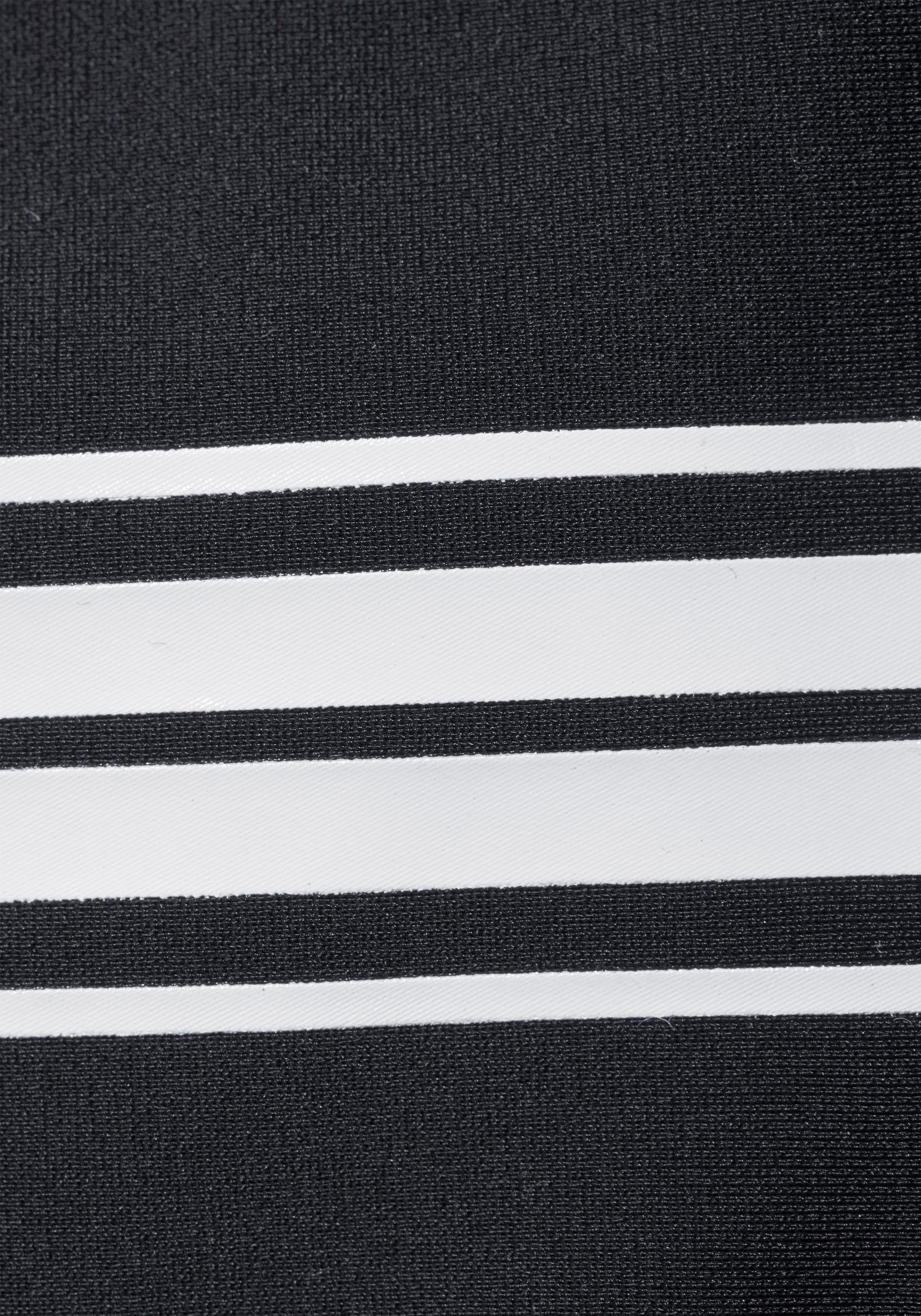 KangaROOS Tankini Frontdruck mit schwarz Sporty sportlichem