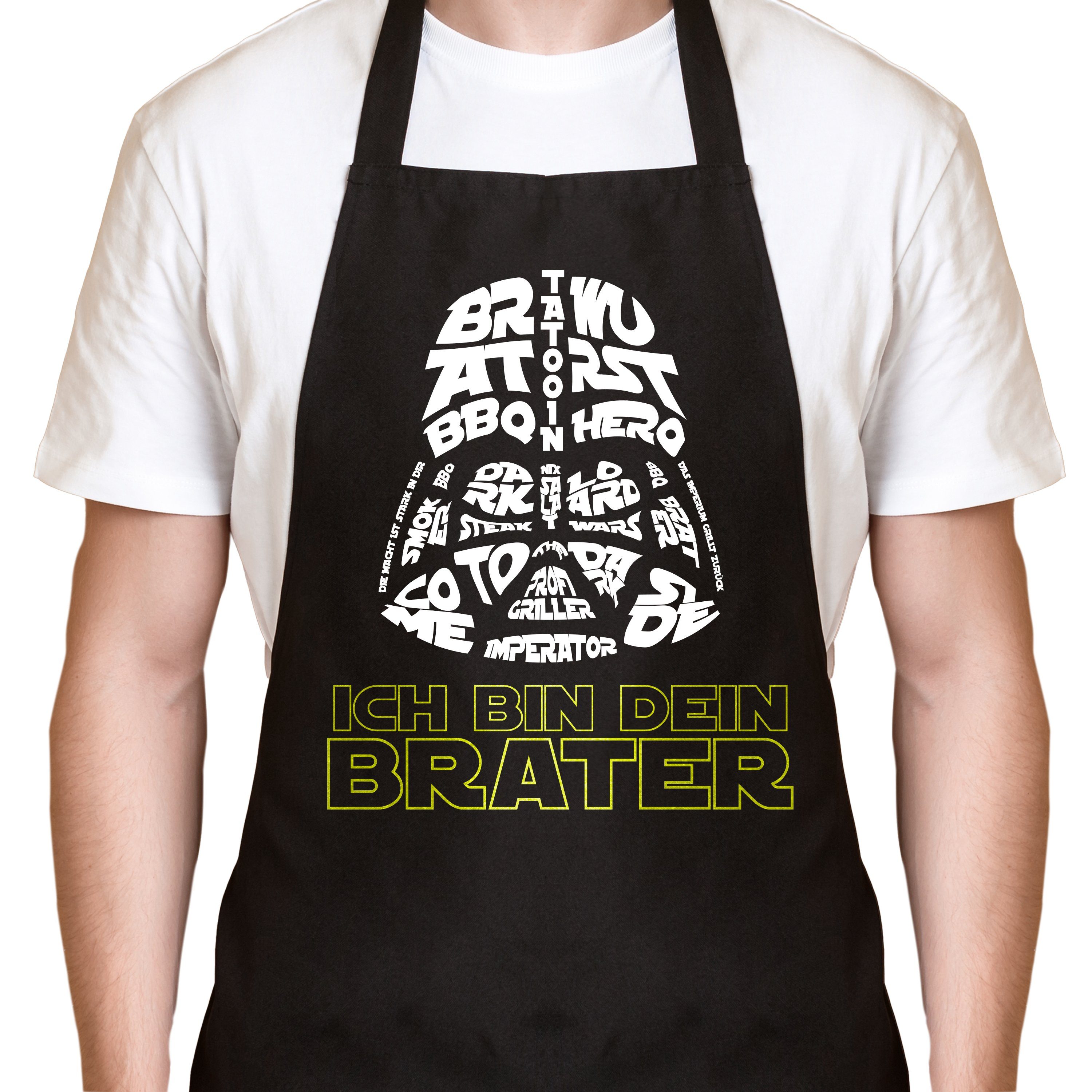 YORA Grillschürze für Männer lustig, (Set, günstig online kaufen