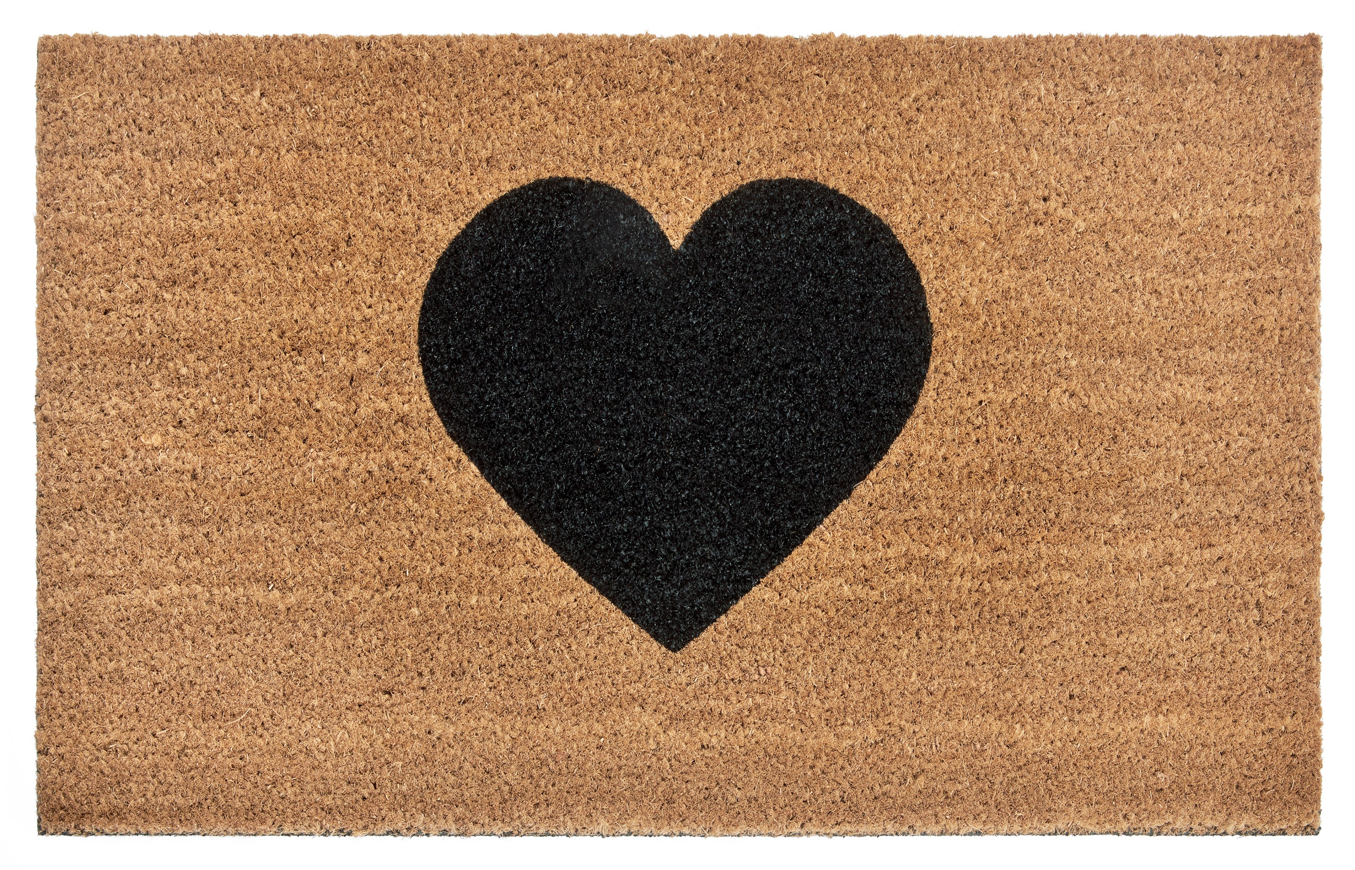 HANSE Home Fußmatte Mix Mats Kokos Heart, Türmatte, rechteckig, Höhe: 15 mm günstig online kaufen
