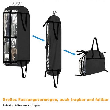 Daisred Kleidersack Lang,60x125 cm Faltbar Aufbewahrung Organizer (1 St)