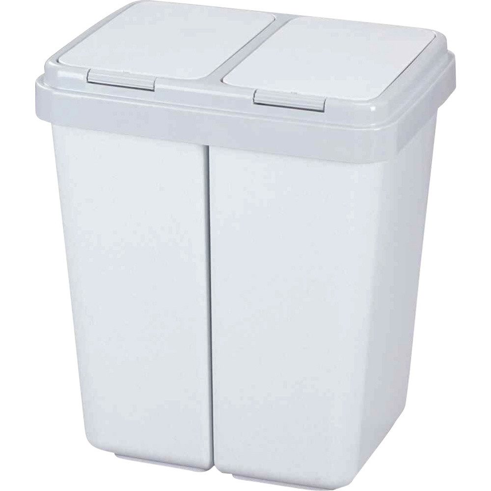 ALPFA Mülleimer Alpfa 800776 Mülleimer 25 l Kunststoff (L x B x H) 36 x 45 x 47 cm fa