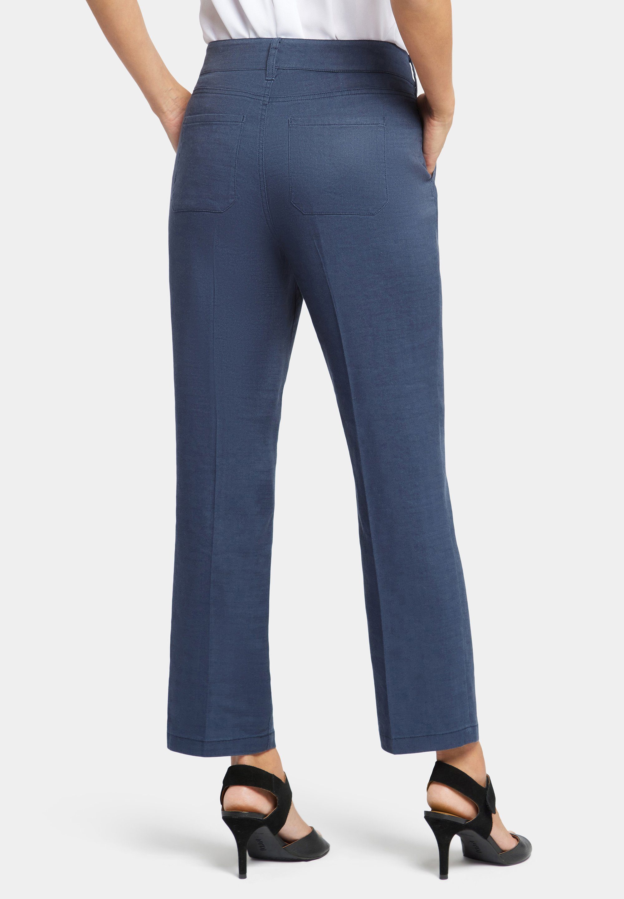 NYDJ Culotte Straight Leg Ankle Pant Reiß- und Knopfverschluss, Lift-Technologie