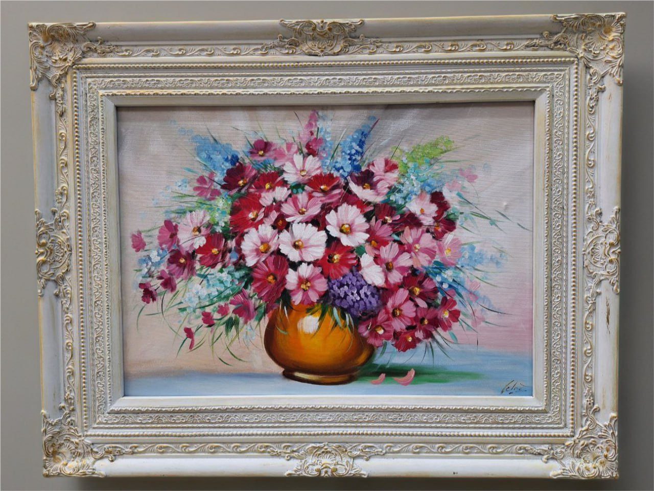 JVmoebel Gemälde Abstraktes Kunstwerk, in edlen Ölfarben auf Leinwand geschaffen Sofort, (1 St), Made in Europa