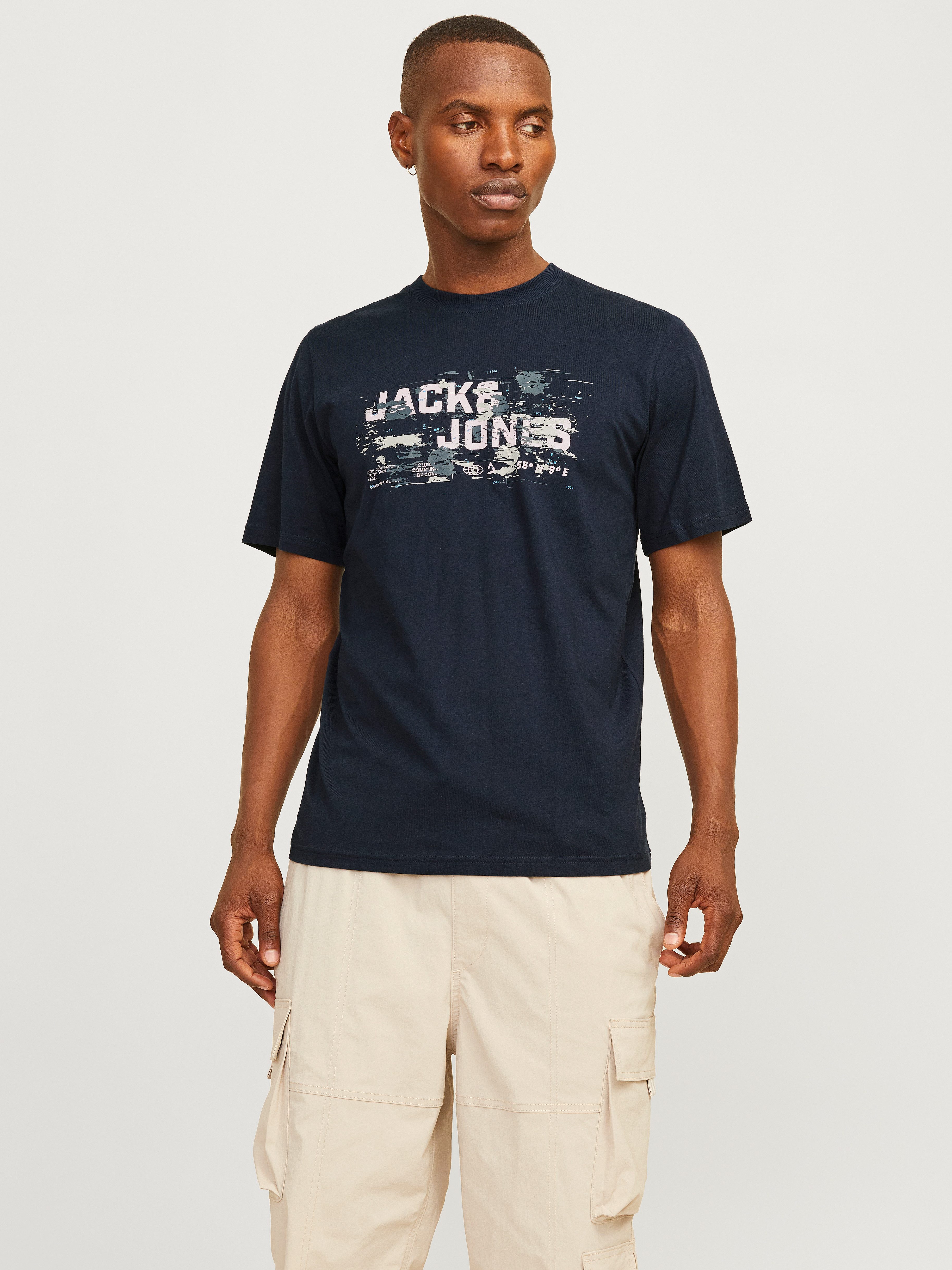 Rundhalsshirt JCOOUTDOOR LOGO TEE SS CREW NECK SN