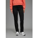 Arizona Gerade Jeans Ultra-Stretch Used-Look-Waschung