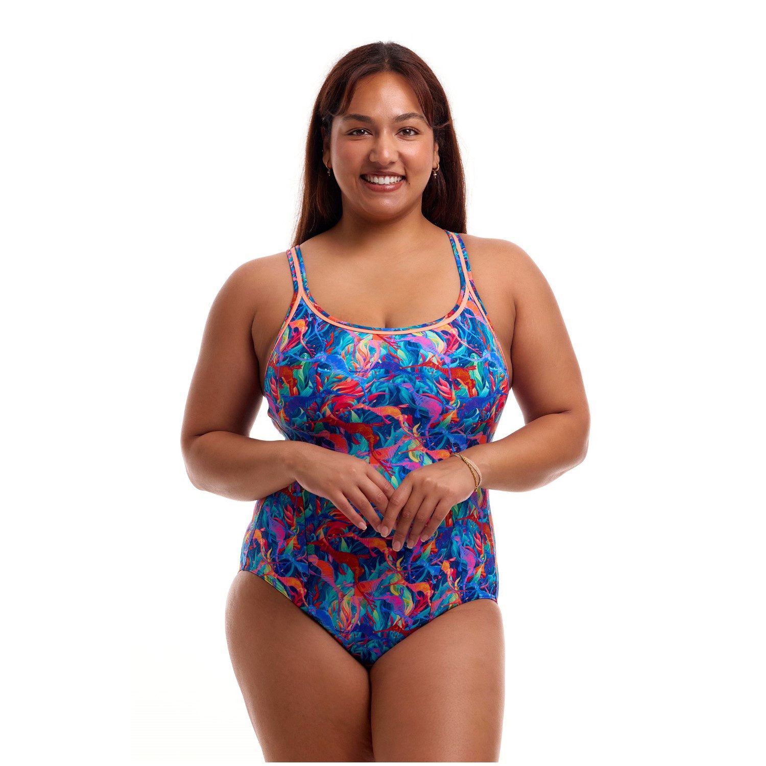 Funkita Badeanzug Weedy One einteiler mit verstellbaren Trägern