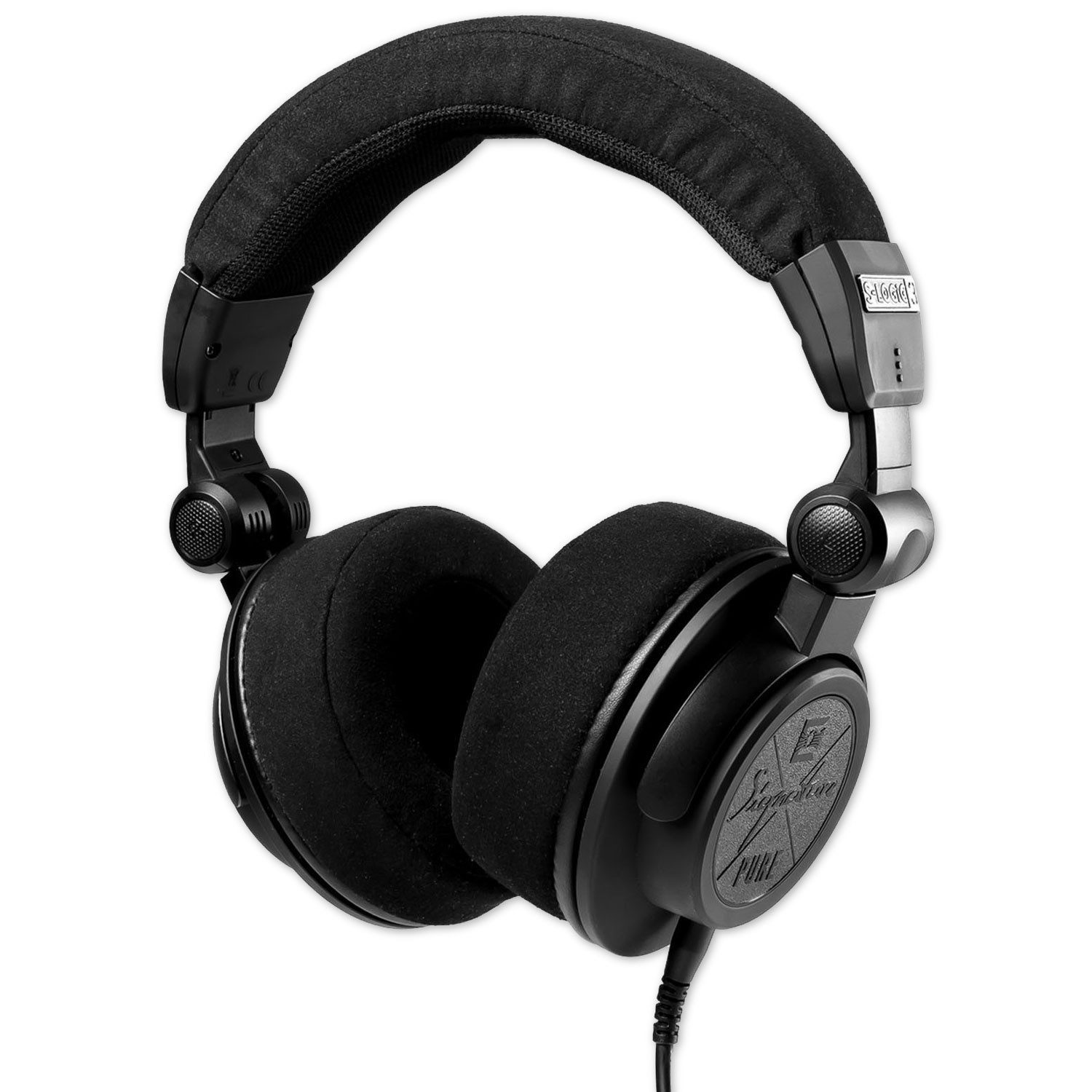 Ultrasone Ultrasone Kopfhörer Signature Pure Schwarz Kopfhörer (HiFi-Studio, S-Logic-Technologie, Studio-Headphones, kabelgebunden)