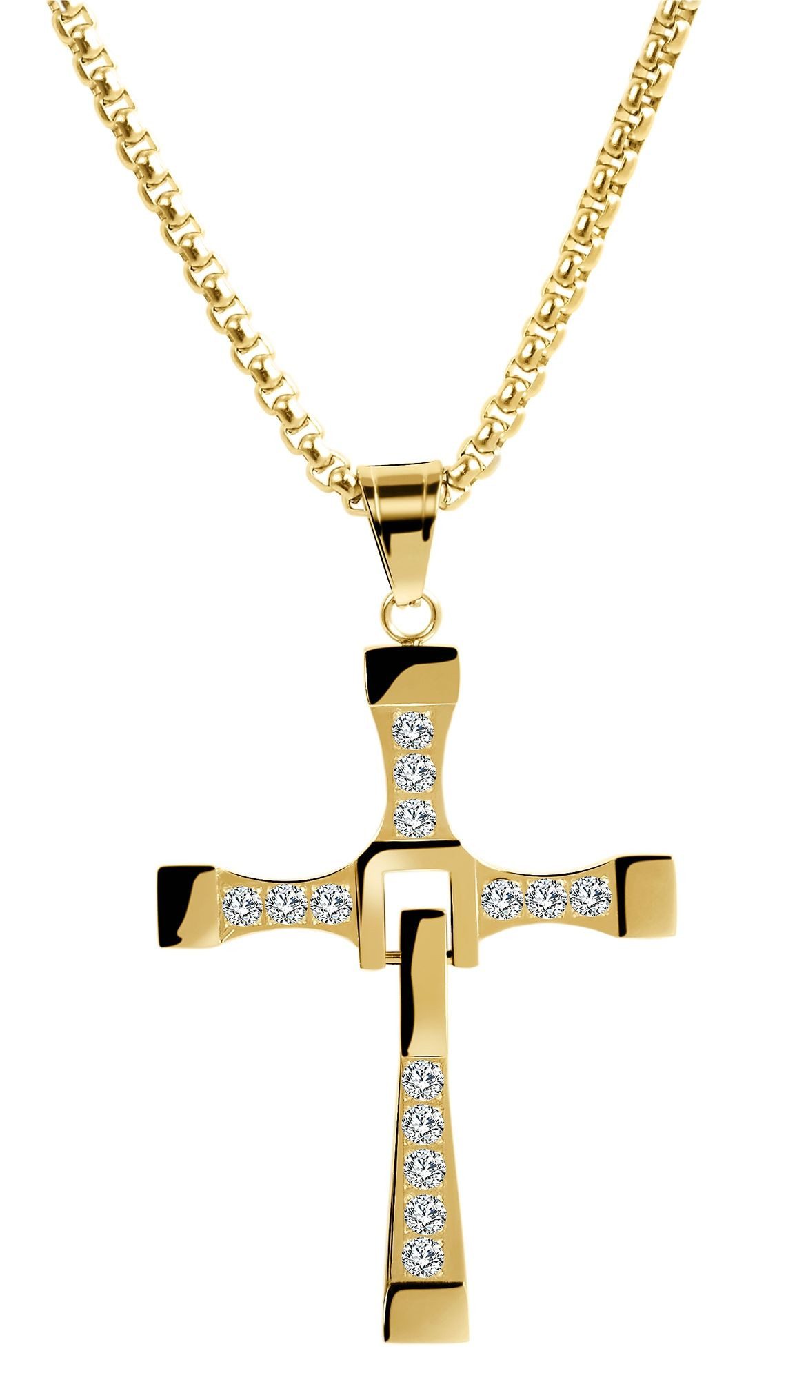 AKZENT Kette mit Anhänger Kless Edelstahl silber Damen wasserfest günstig online kaufen