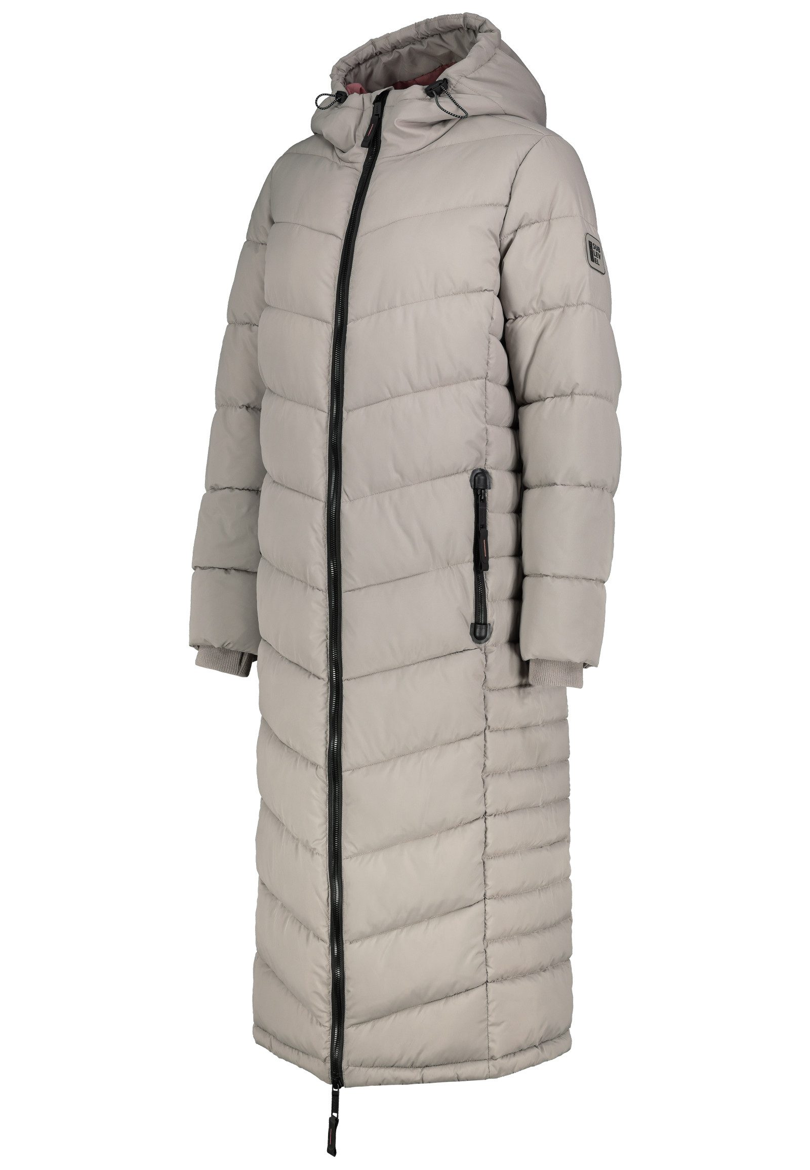 SUBLEVEL Steppmantel Winter Jacke Parka Steppjacke Steppmantel Wintermantel Lange Mantel