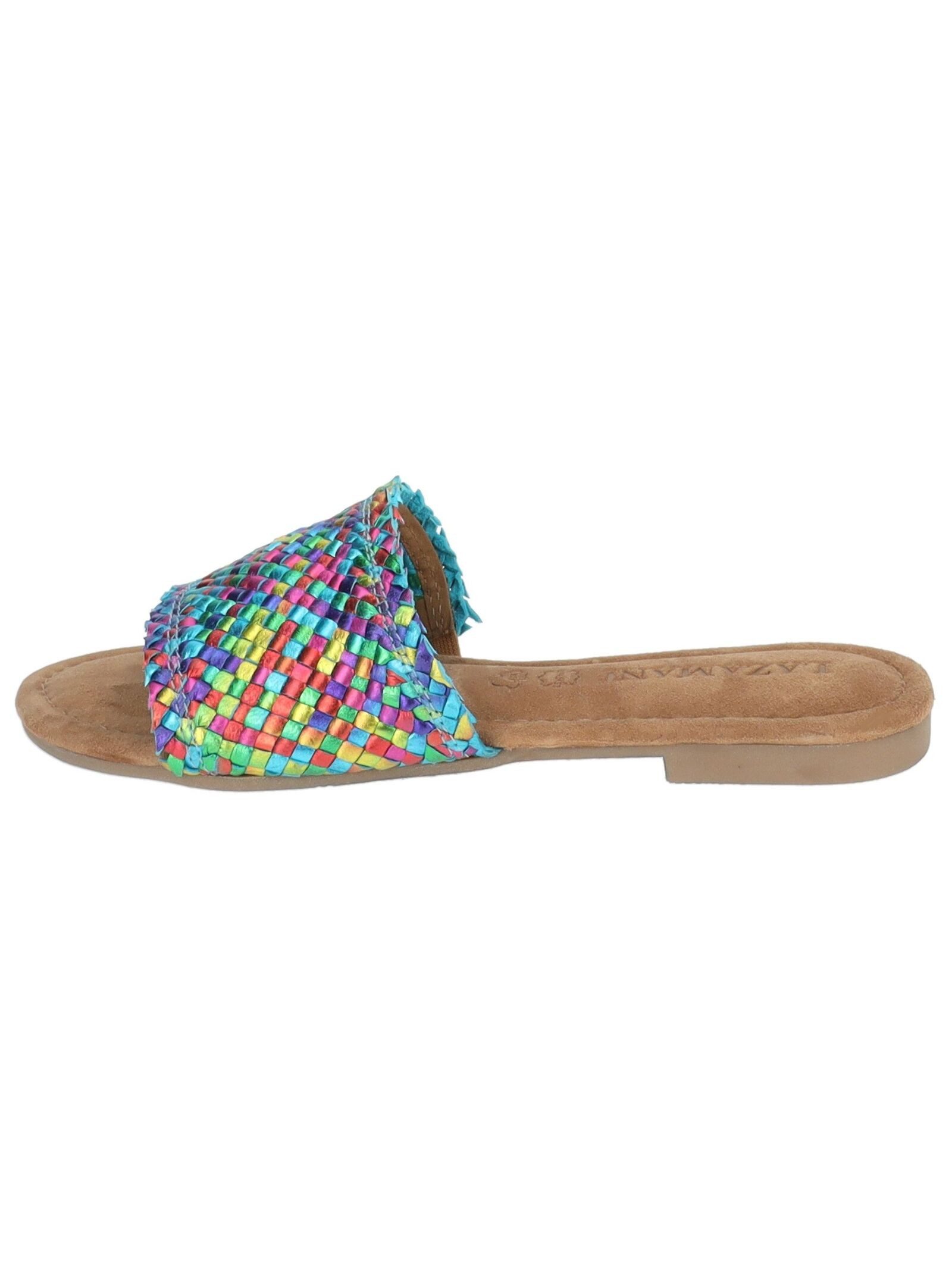 Lazamani Pantoletten Leder Pantolette günstig online kaufen