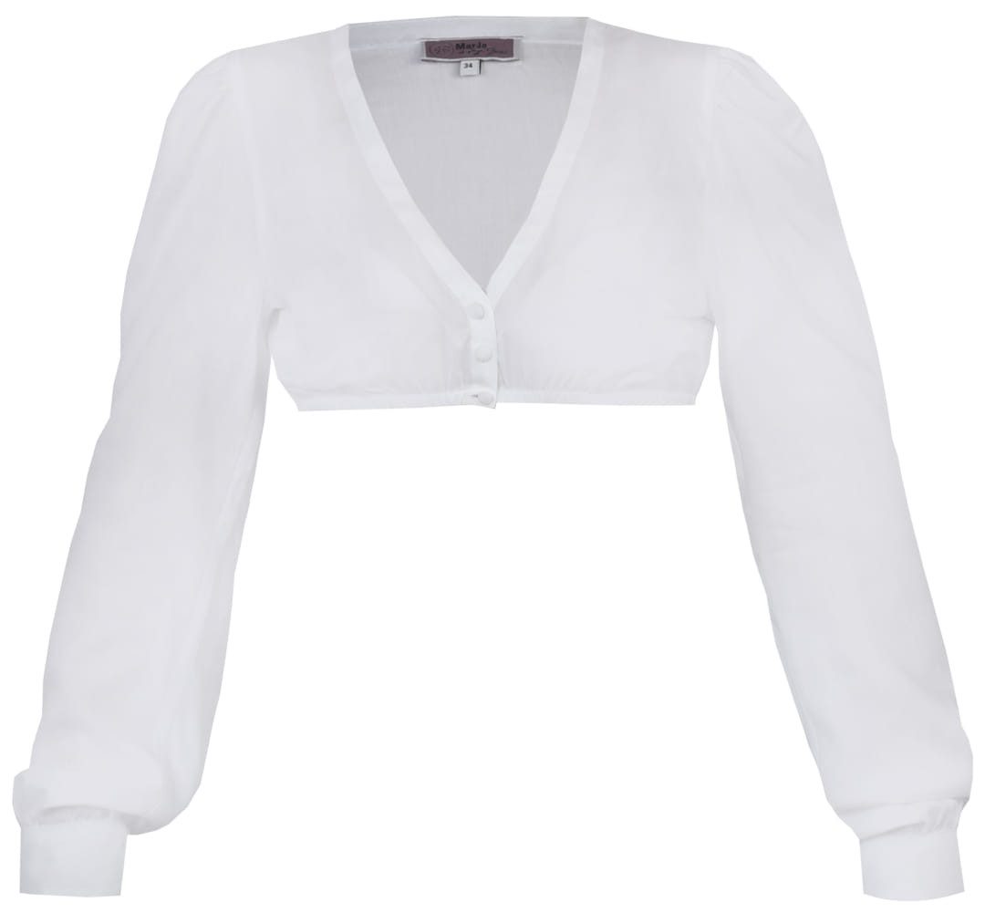 MarJo Dirndlbluse Dirndlbluse Thurnau weiß günstig online kaufen