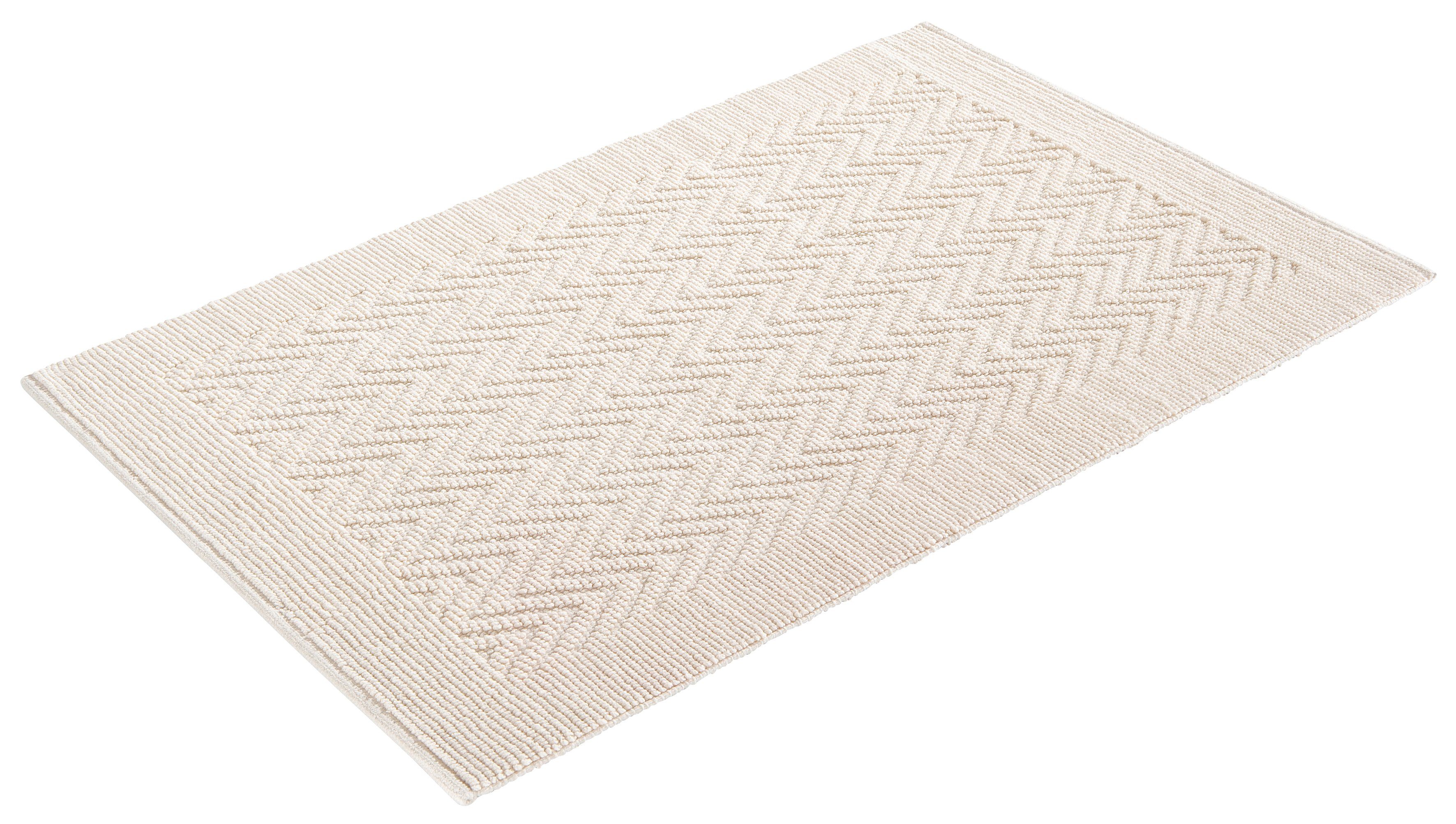 Kleine Wolke Badematte Nevada, Höhe 5 mm, beidseitig nutzbar, fußbodenheizu günstig online kaufen