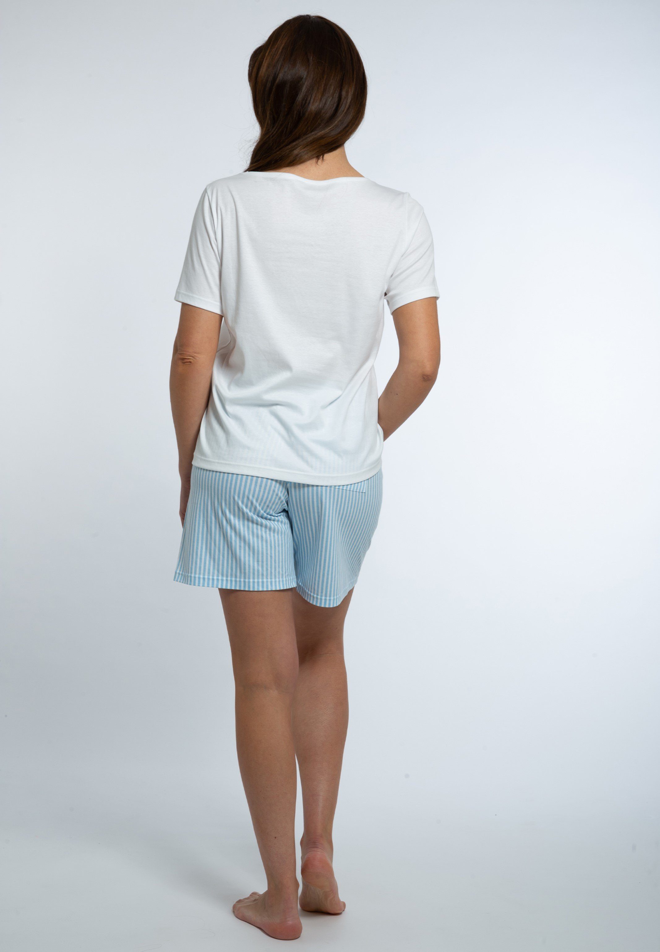 Mey tlg) 2 Pyjama Organic sitzendes Schlafanzug T-Shirt - Baumwolle - (Set, Locker Night2Day Cotton