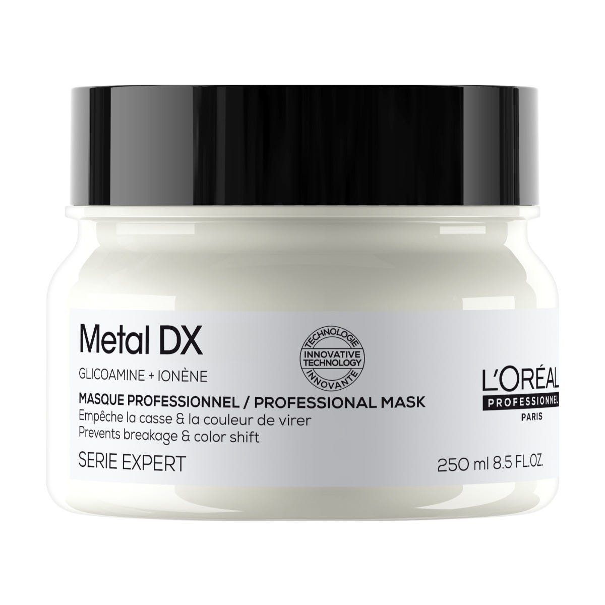 L'ORÉAL PROFESSIONNEL PARIS Haarkur L'Oréal Metal DX Maske 250 ml gegen Metallablagerungen im Haar, 1-tlg., Professionelle Salon Pflege