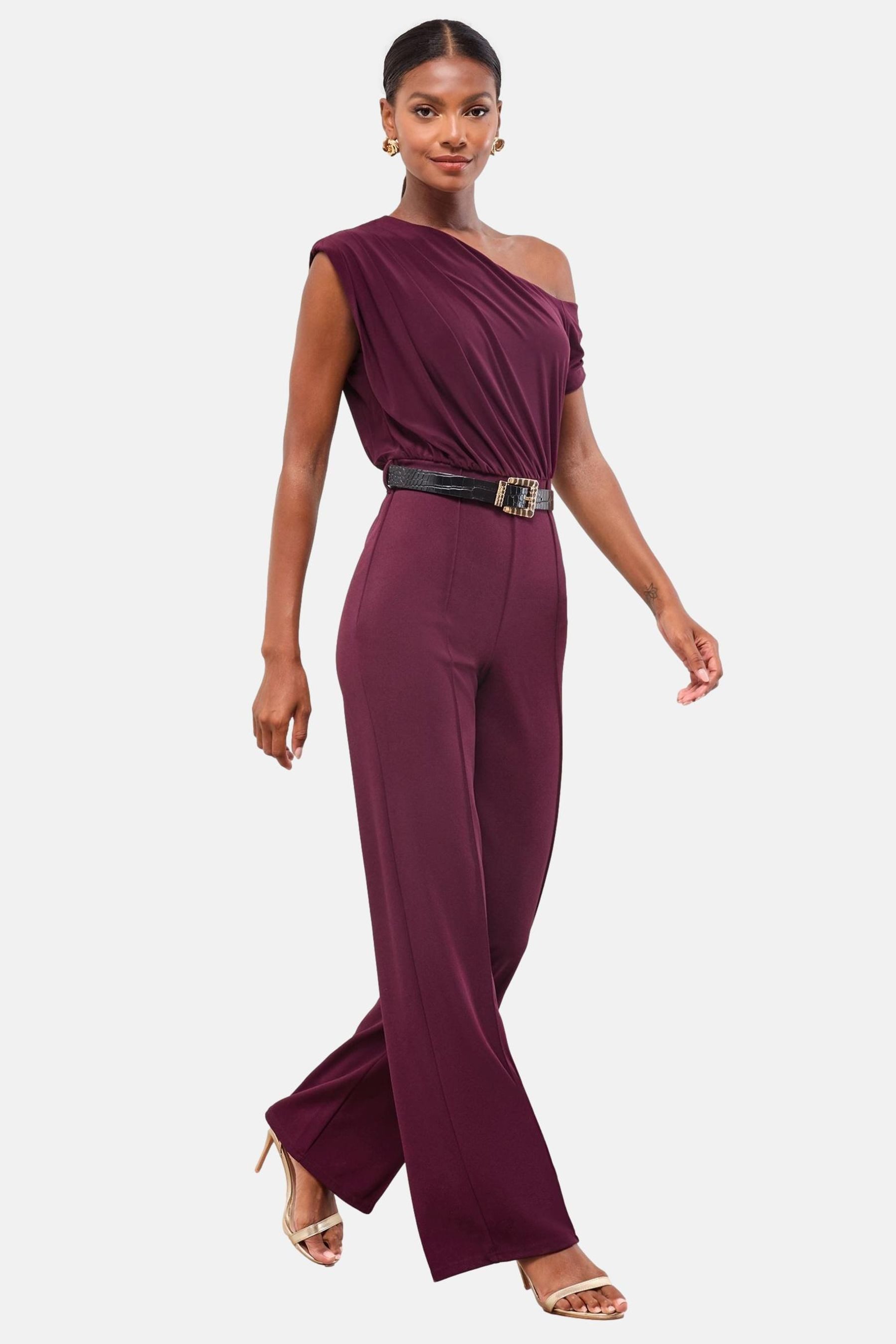 LIPSY Jumpsuit Lipsy Jersey-Jumpsuit mit weitem Bein, Petite (1-tlg) günstig online kaufen