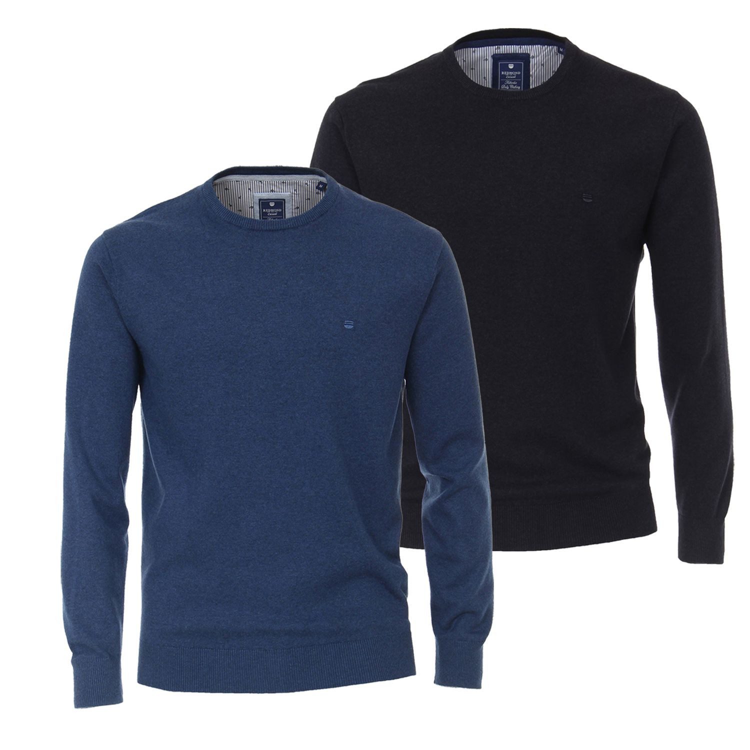 Redmond Rundhalspullover Pullover (1-tlg) hochwertige Qualität mit Rundhals günstig online kaufen