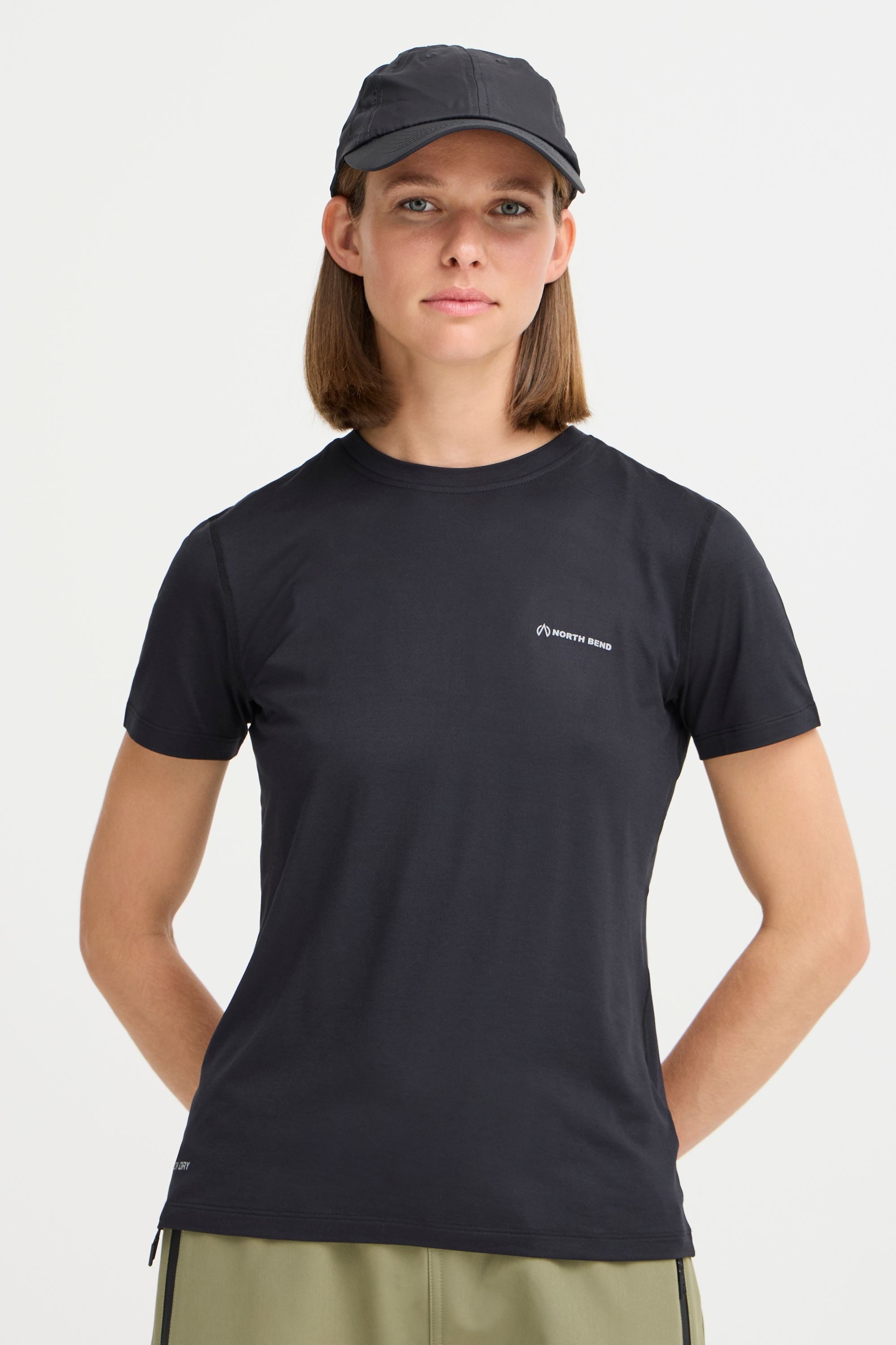 North Bend Kurzarmshirt NBAdriana W Hochwertiges Sportshirt