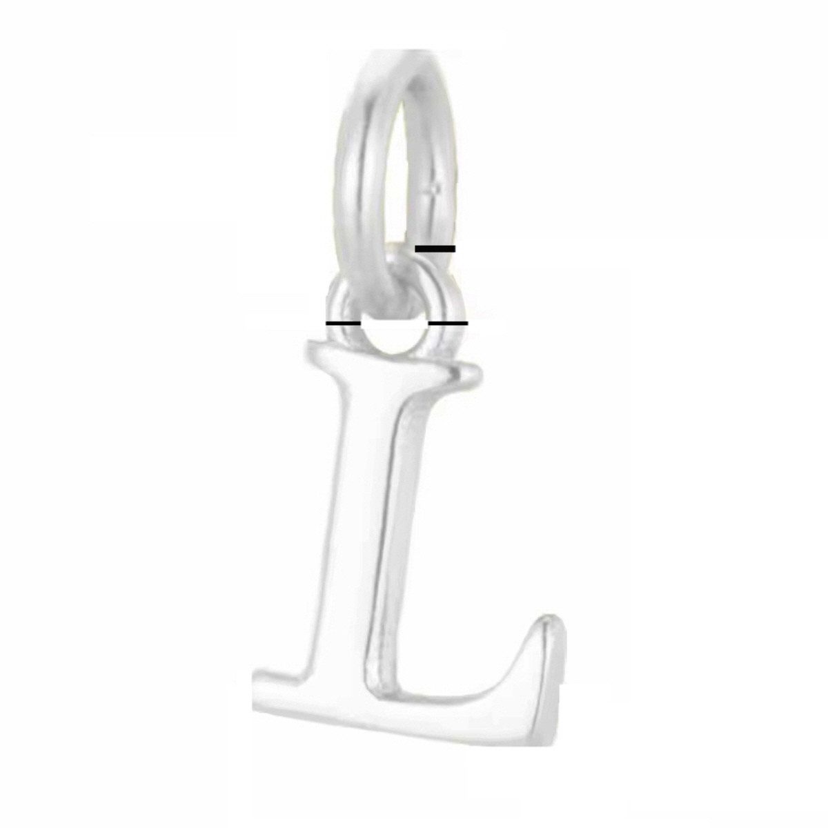 ELLAWIL Silberkette Buchstabenanhänger " L " Halskette mit Buchstaben Anhän günstig online kaufen