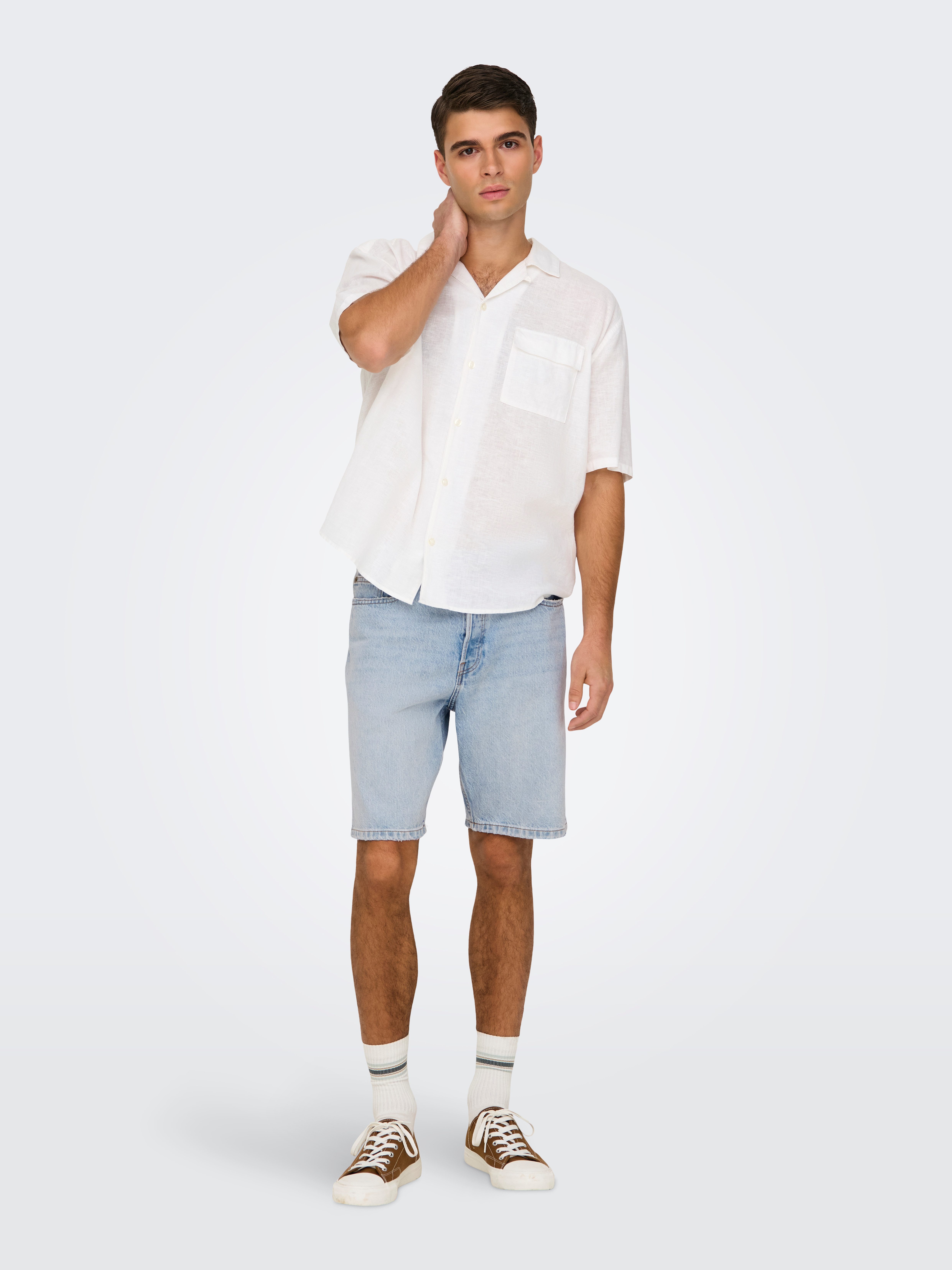 ONLY & SONS Shorts ONSEDGE LB 2041 AZG DNM SHORTS