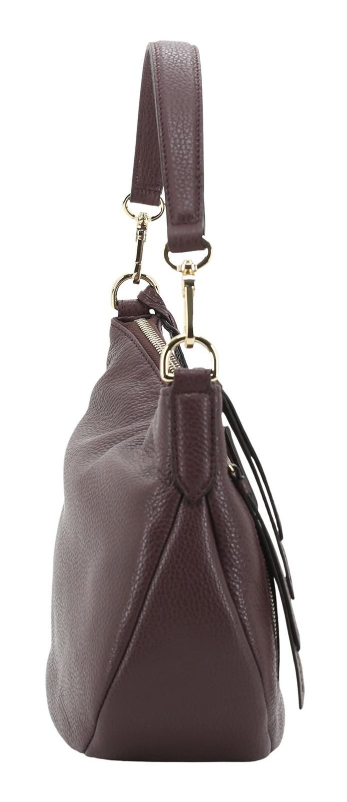 Abro Schultertasche Hobo Bag Juna, aus echtem Leder