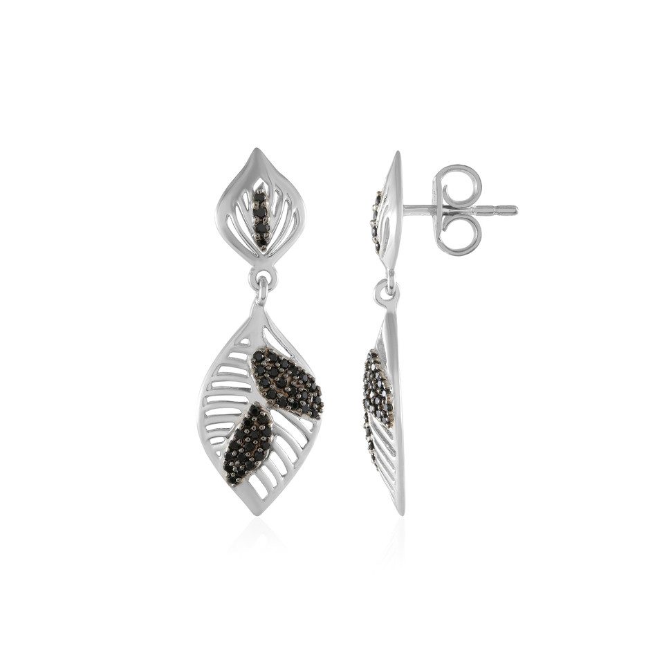 Cavill Ohrring-Set Schicke Silber-Ohrringe mit schwarzem günstig online kaufen