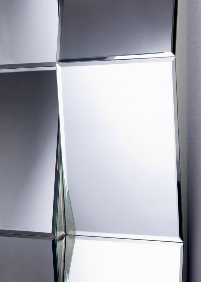 Casa Padrino Wandspiegel Luxus Spiegel Qualität H. Luxus Wandspiegel 90 / - x cm 120
