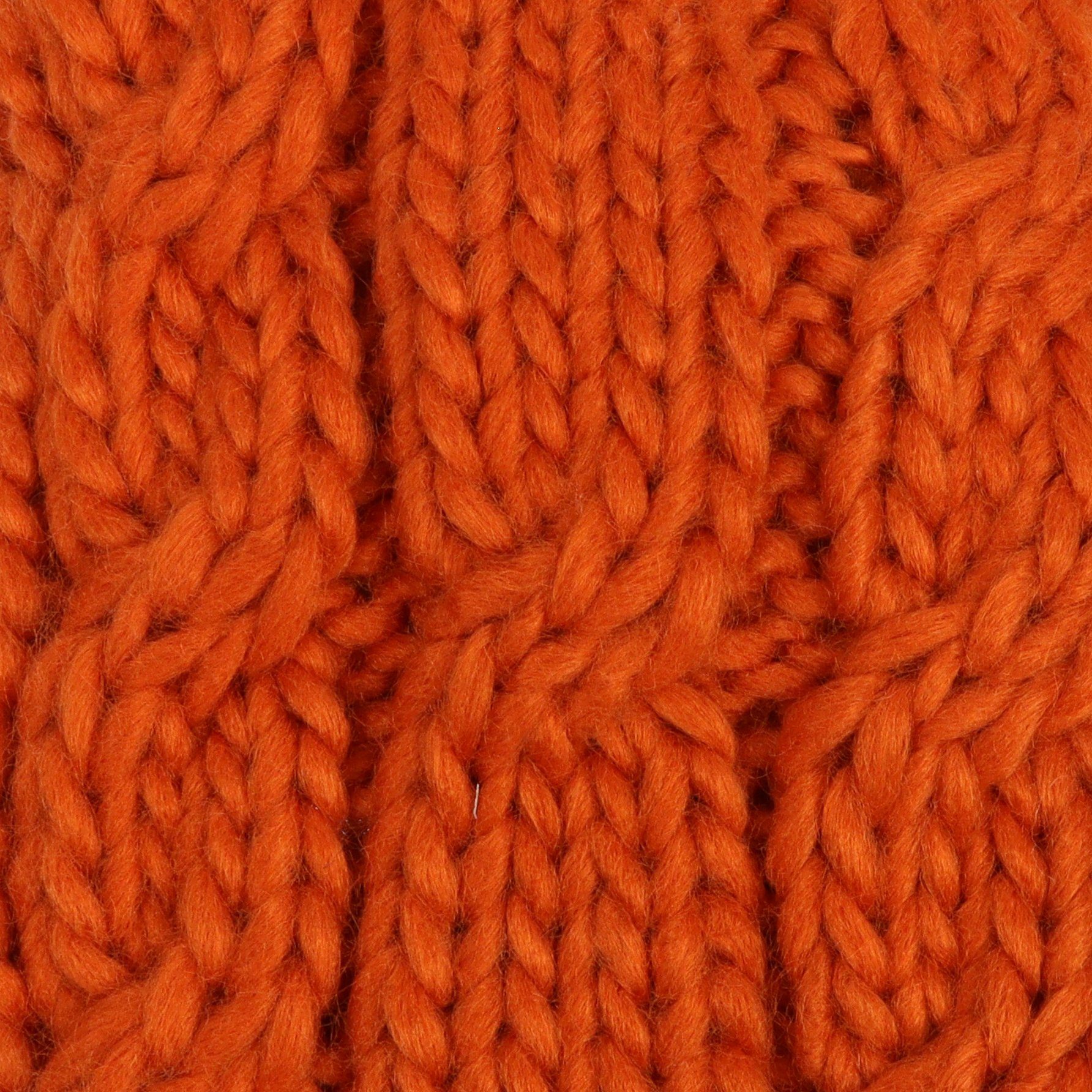 ZEBRO Fäustlinge Strickfäusling orange