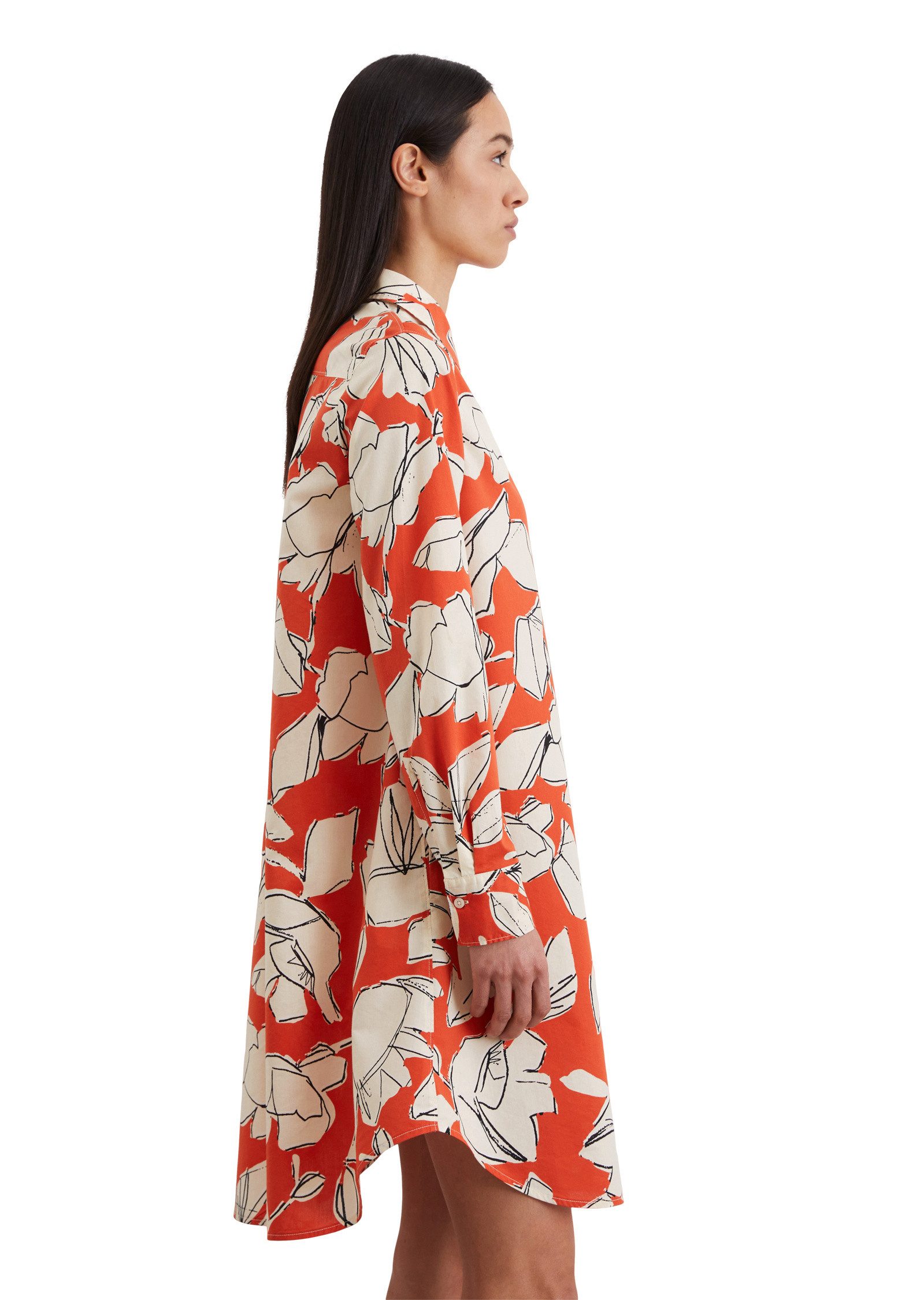 Marc O'Polo Hemdblusenkleid mit TENCEL™ Lyocell