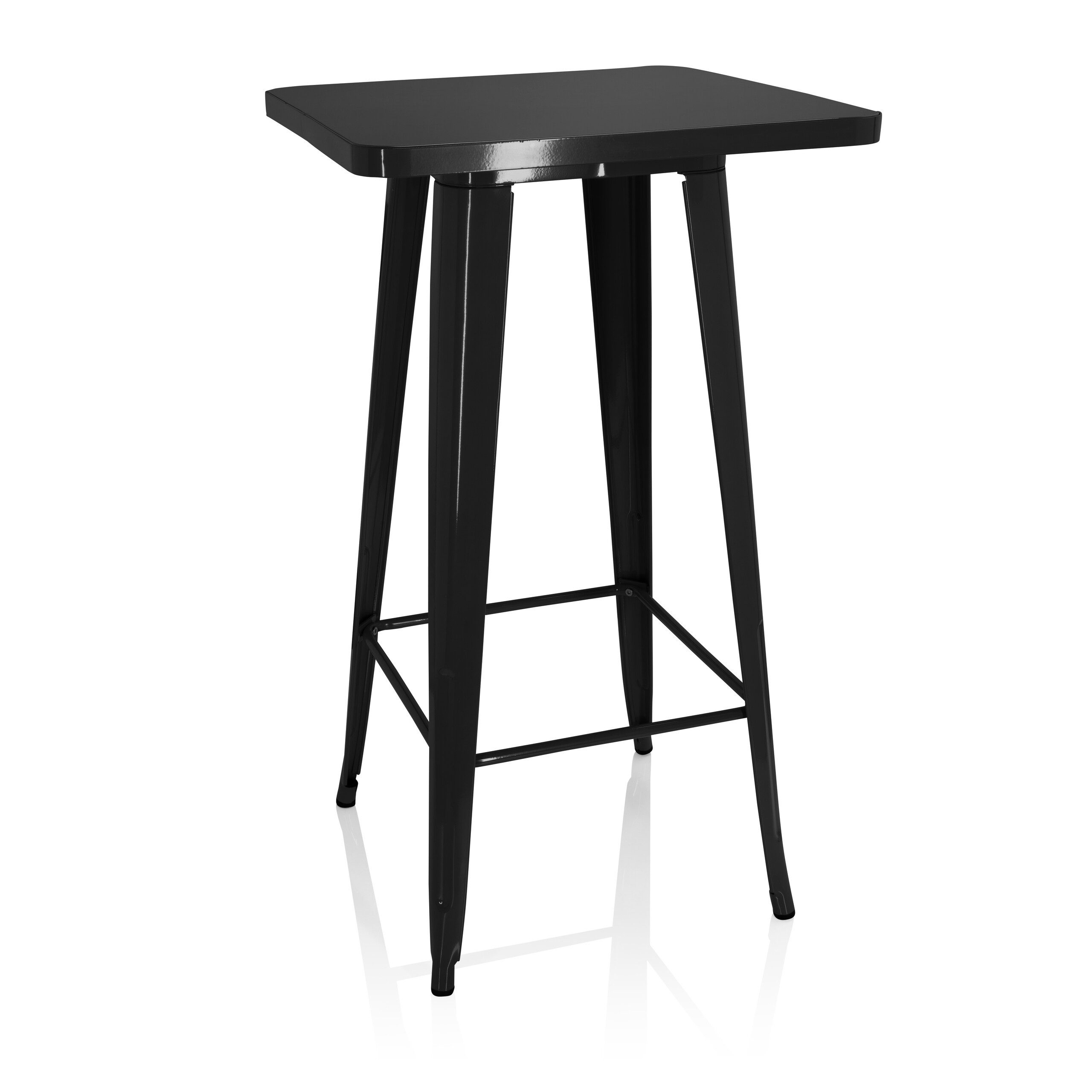 hjh OFFICE Bartisch Bartisch VANTAGGIO HIGH T Stahl, Stehtisch