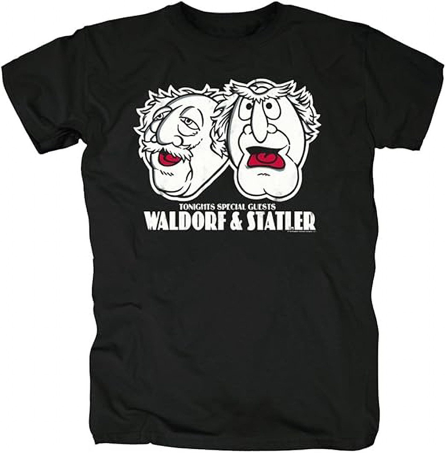 LOGOSHIRT Print-Shirt Die Muppets – Waldorf & Statler – T-Shirt Original Design aus Die Muppet Show