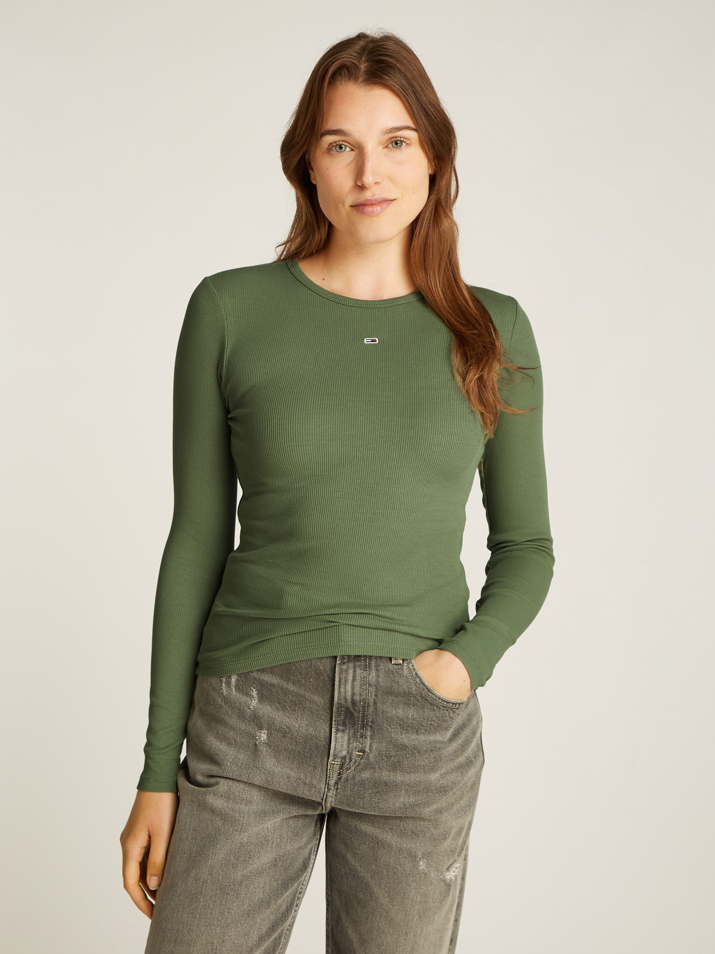 Langarmshirt TJW SLIM ESSENTIAL RIB LS