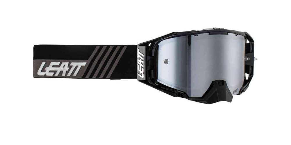Leatt Motorradbrille Velocity 6.5 Stealth Iriz Motocross Brille, belüftet