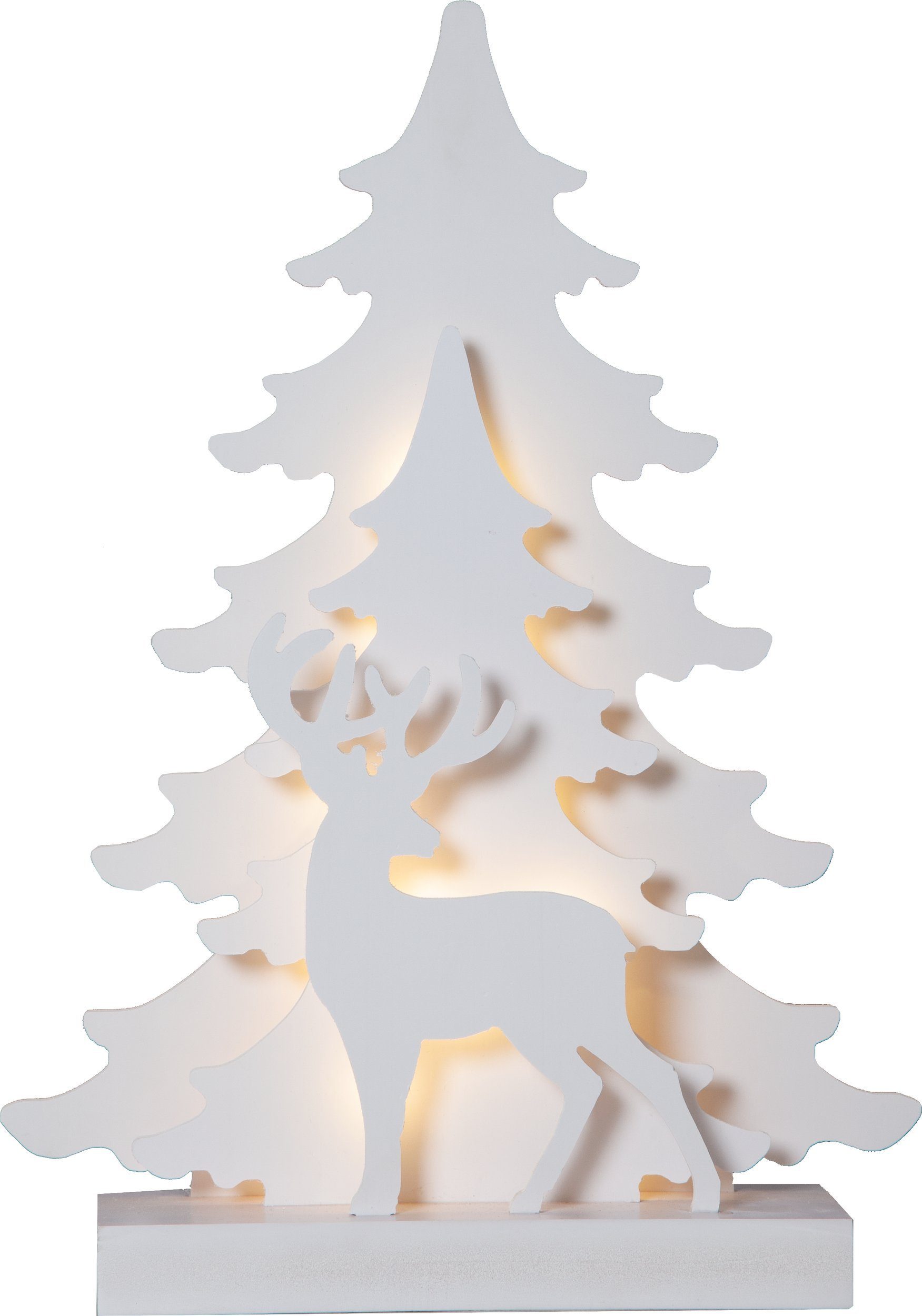 EGLO Dekoobjekt Grandy, Weihnachtsdeko, Wald, Hirsch, günstig online kaufen