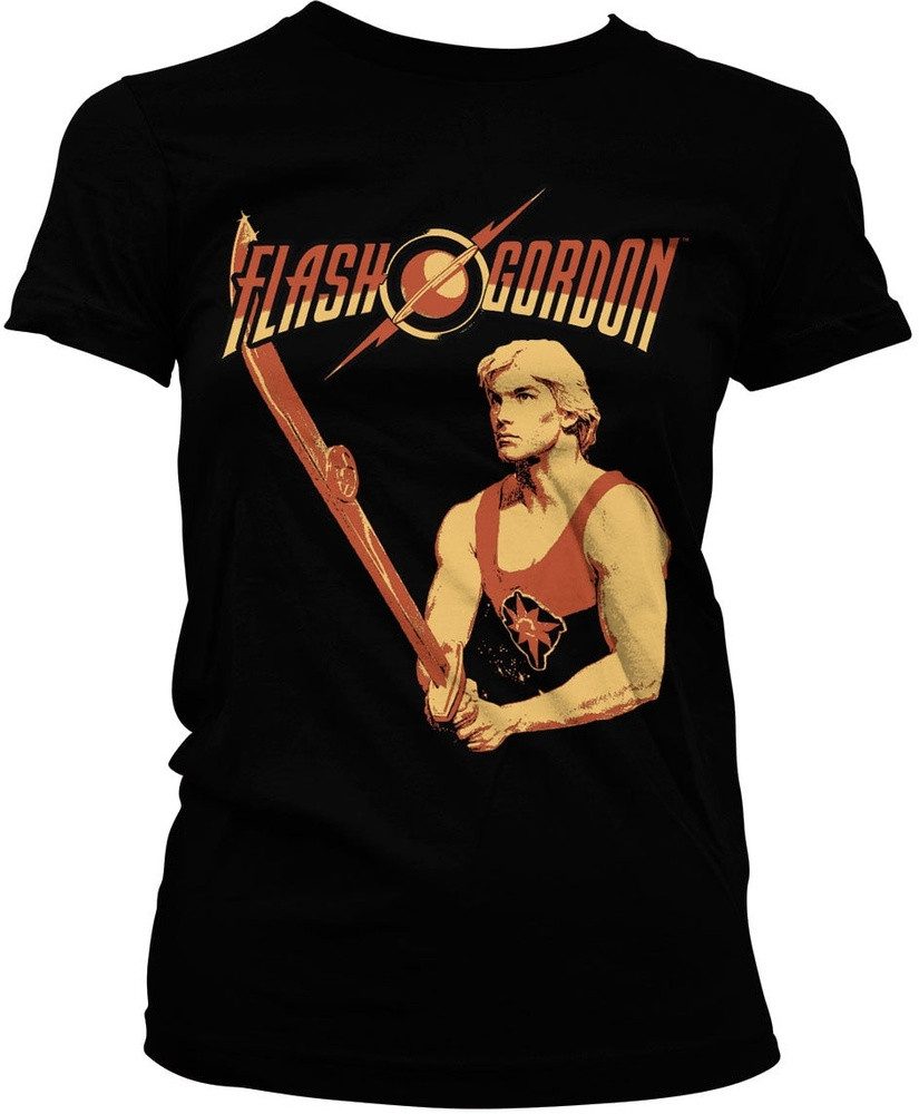 Flash Gordon T-Shirt Retro Girly Tee