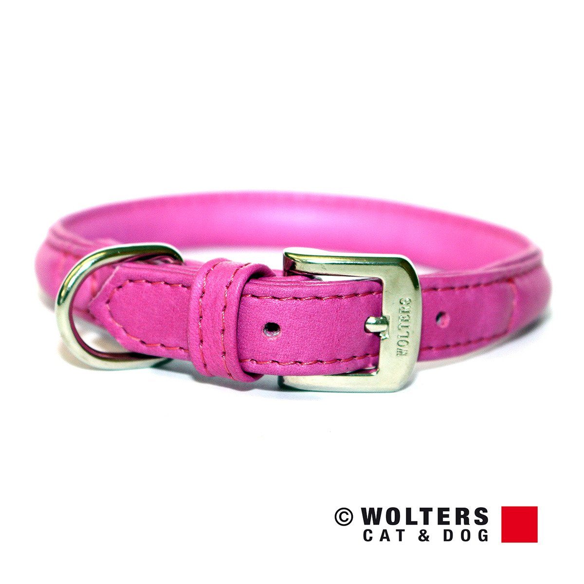Wolters Hunde-Halsband Halsband Terravita rund himbeer