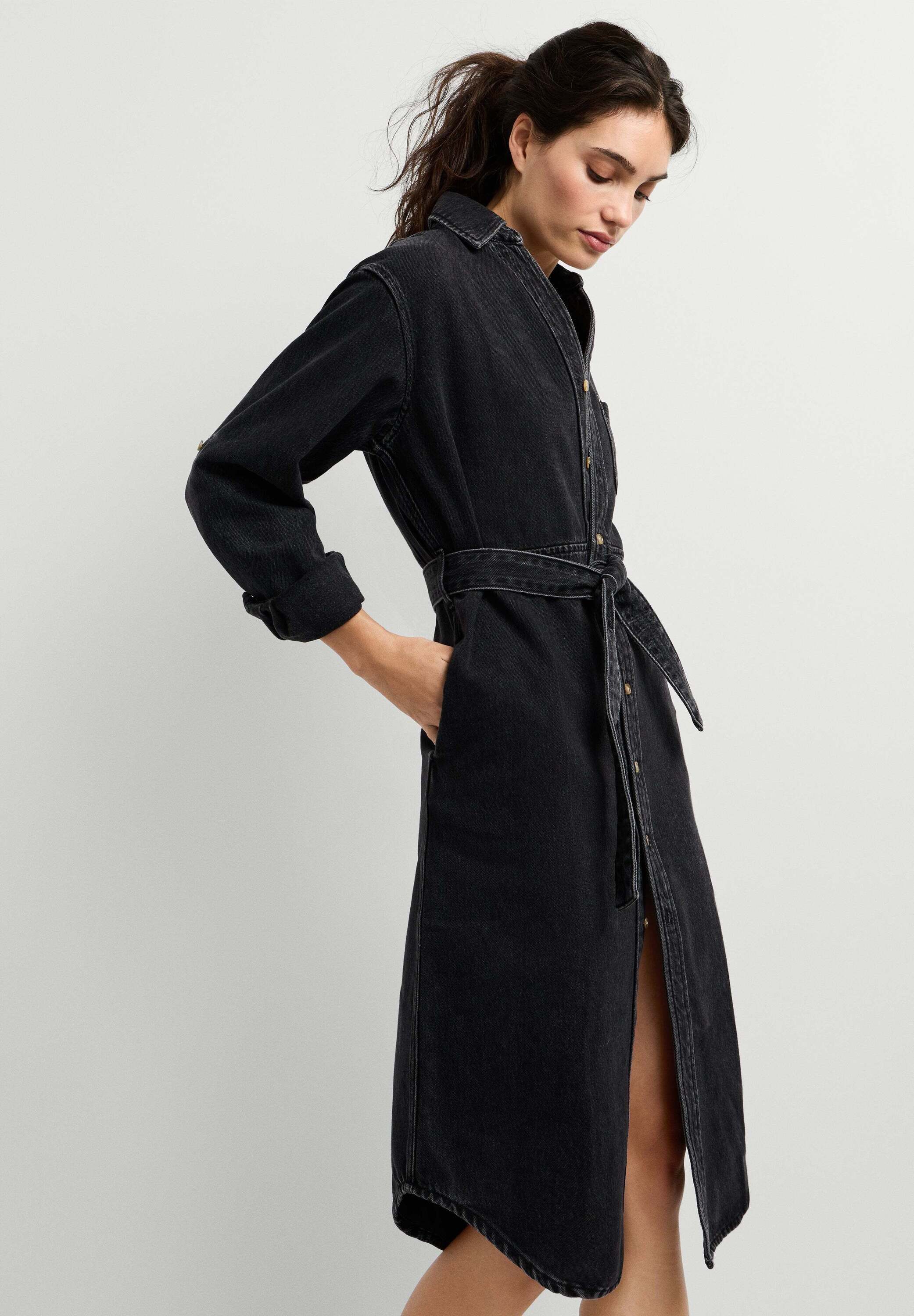 Pepe Jeans Jeanskleid denim dress ANGIE CLASSIC SHIRT DRESS