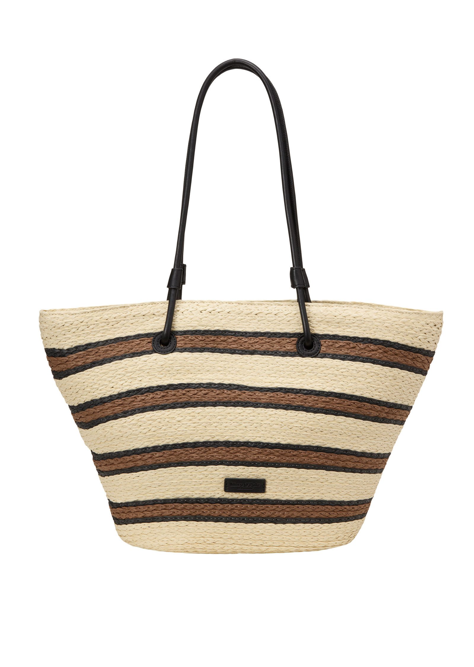 Marc O'Polo Shopper mit edlen Echtleder-Details