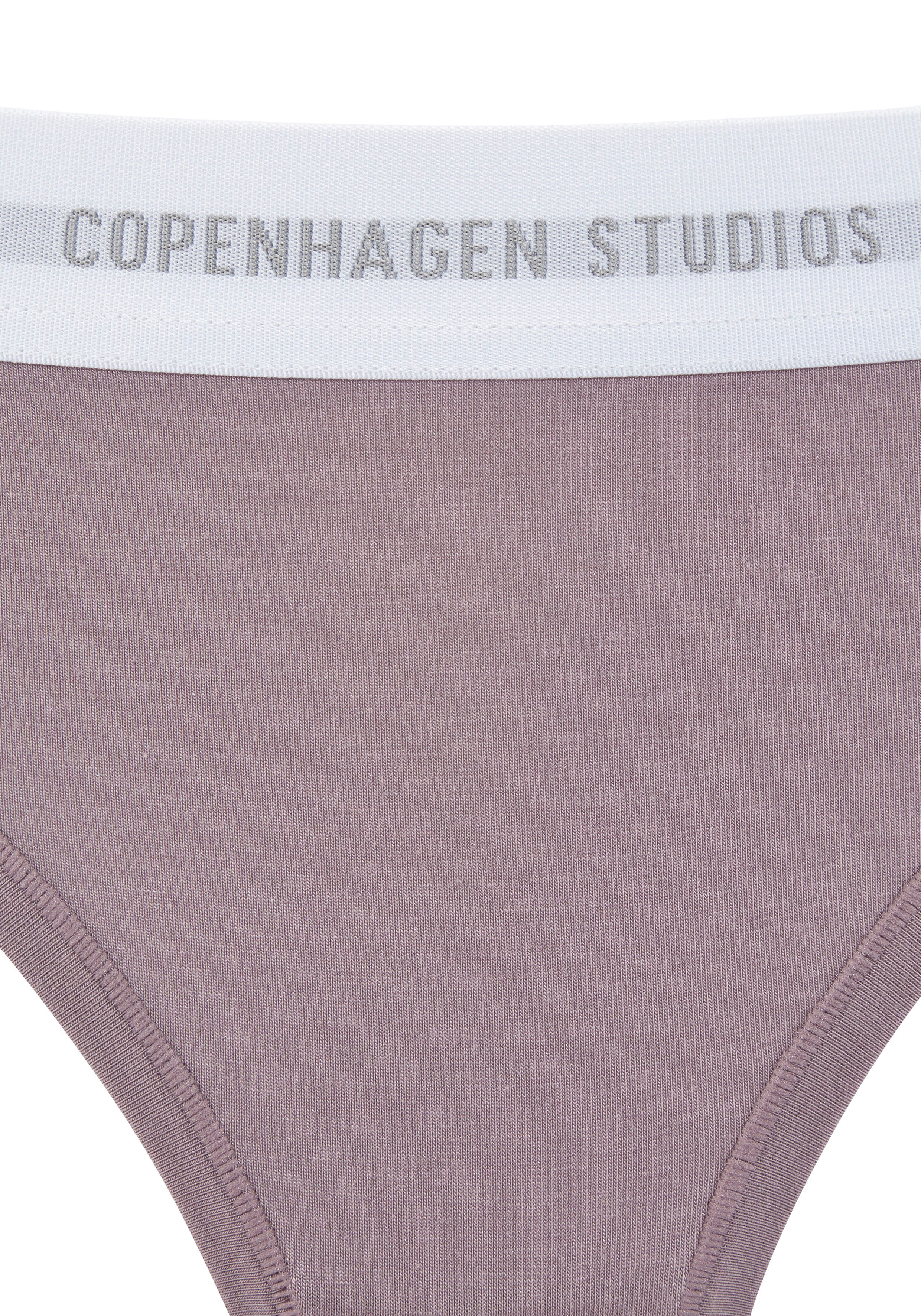 Copenhagen Studios Bikinislip mit elastischem Logobund günstig online kaufen