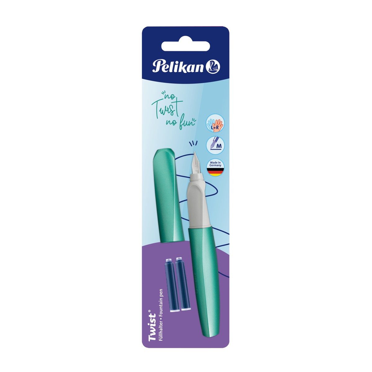 Pelikan Füller Pelikan Füller Twist M cold alaska Blister