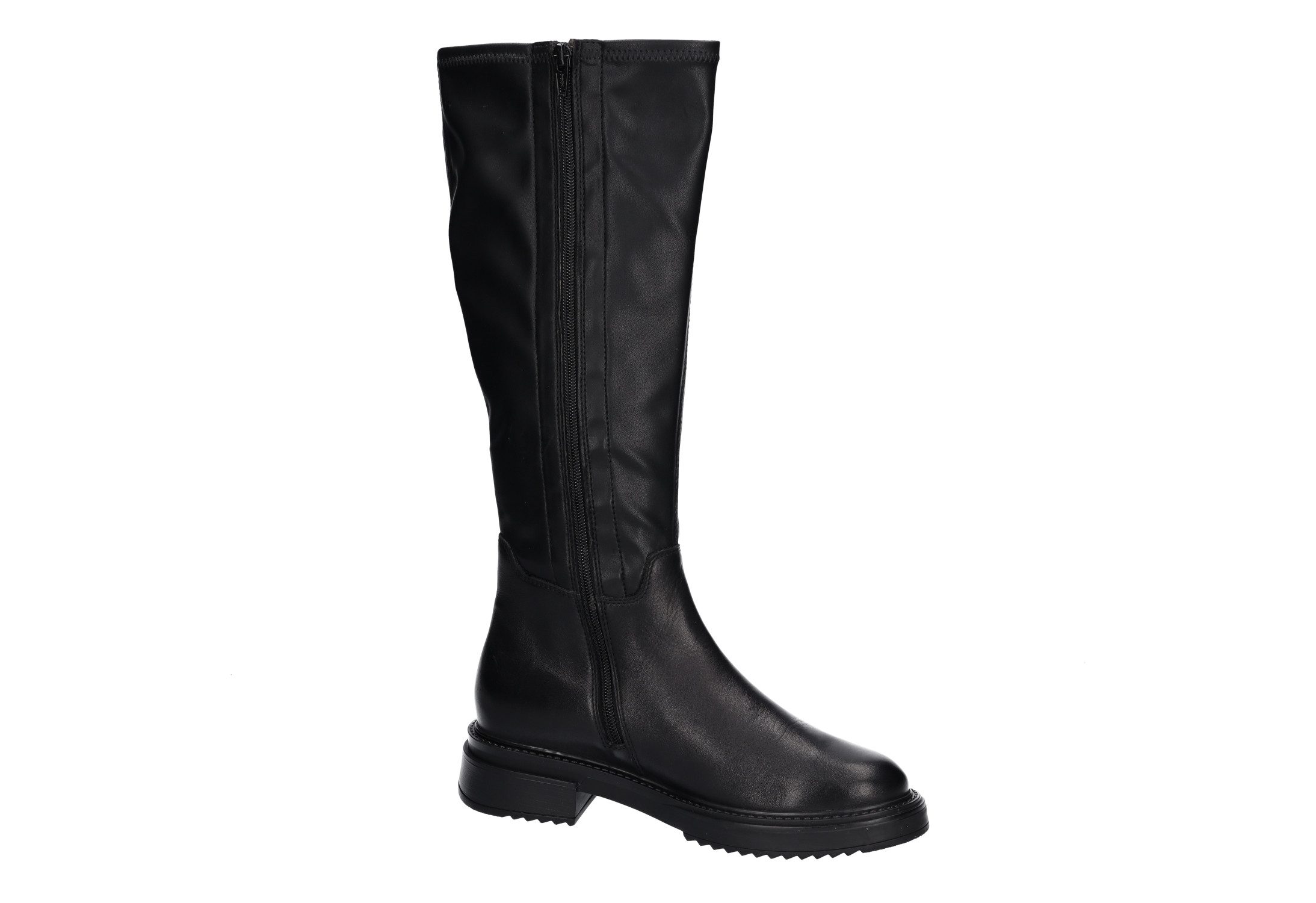 Waldläufer H-Shelly Stiefel Blockabsatz, Langschaftstiefel mit Reißverschluss, in Weite H