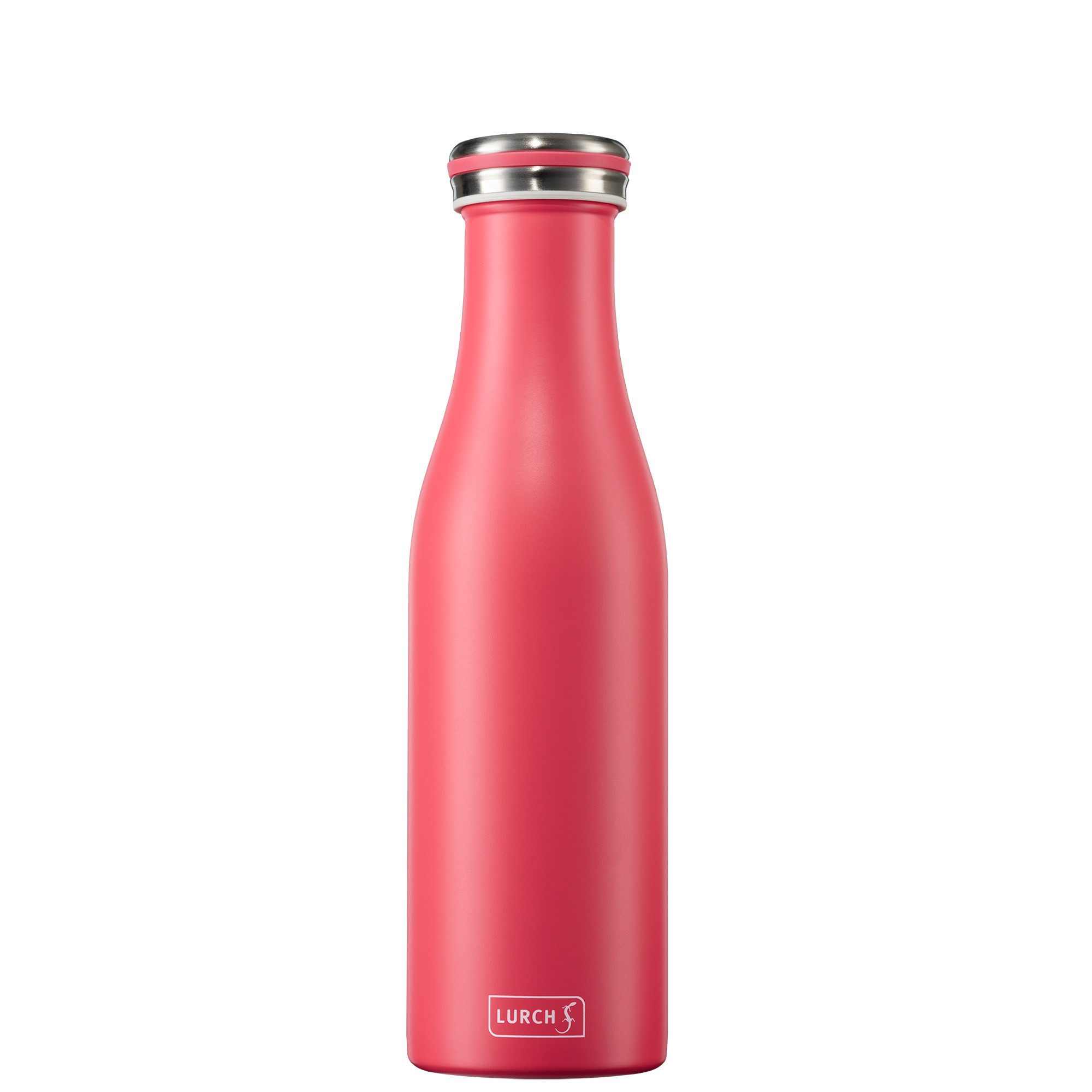 Lurch Isolierflasche Trinkflasche Sportflasche 0,5 L Pink