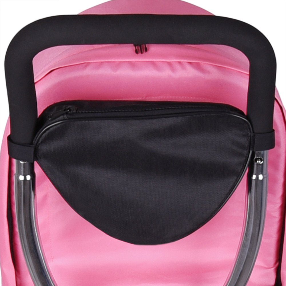 Spielwerk Dreirad-Kinderwagen, Dach Sicherheitsgurt Schubstange verstellbare Fußablage