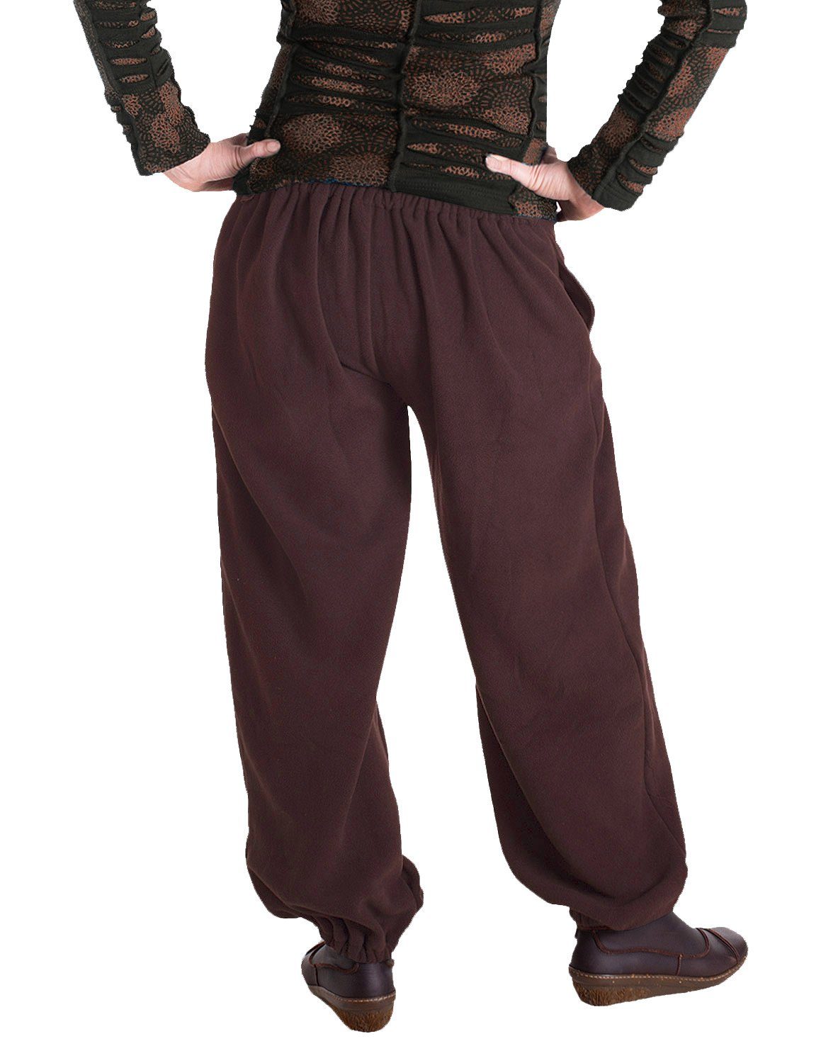 Vishes Fleecehose Warme Damen Hose Winterhose Haremshose Fleecehose Thermoh günstig online kaufen