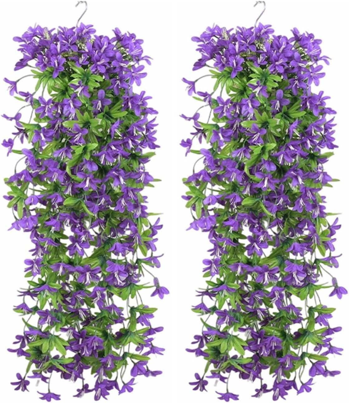 Kunstblume 2 Stück Kunstblumen Hängend Petunie günstig online kaufen