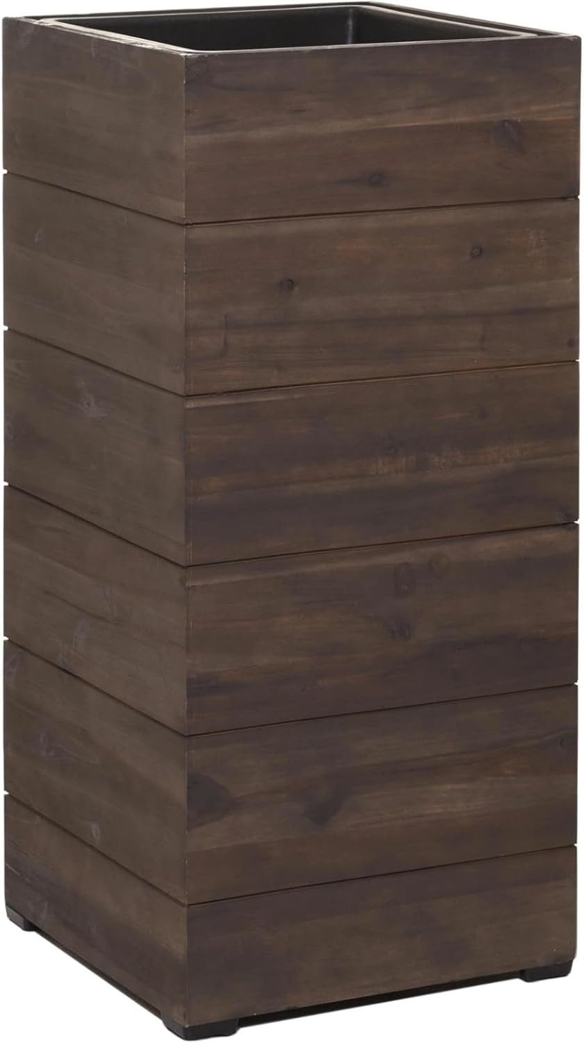 VIVANNO Pflanzkübel Holz BLOCK Säule - günstig online kaufen